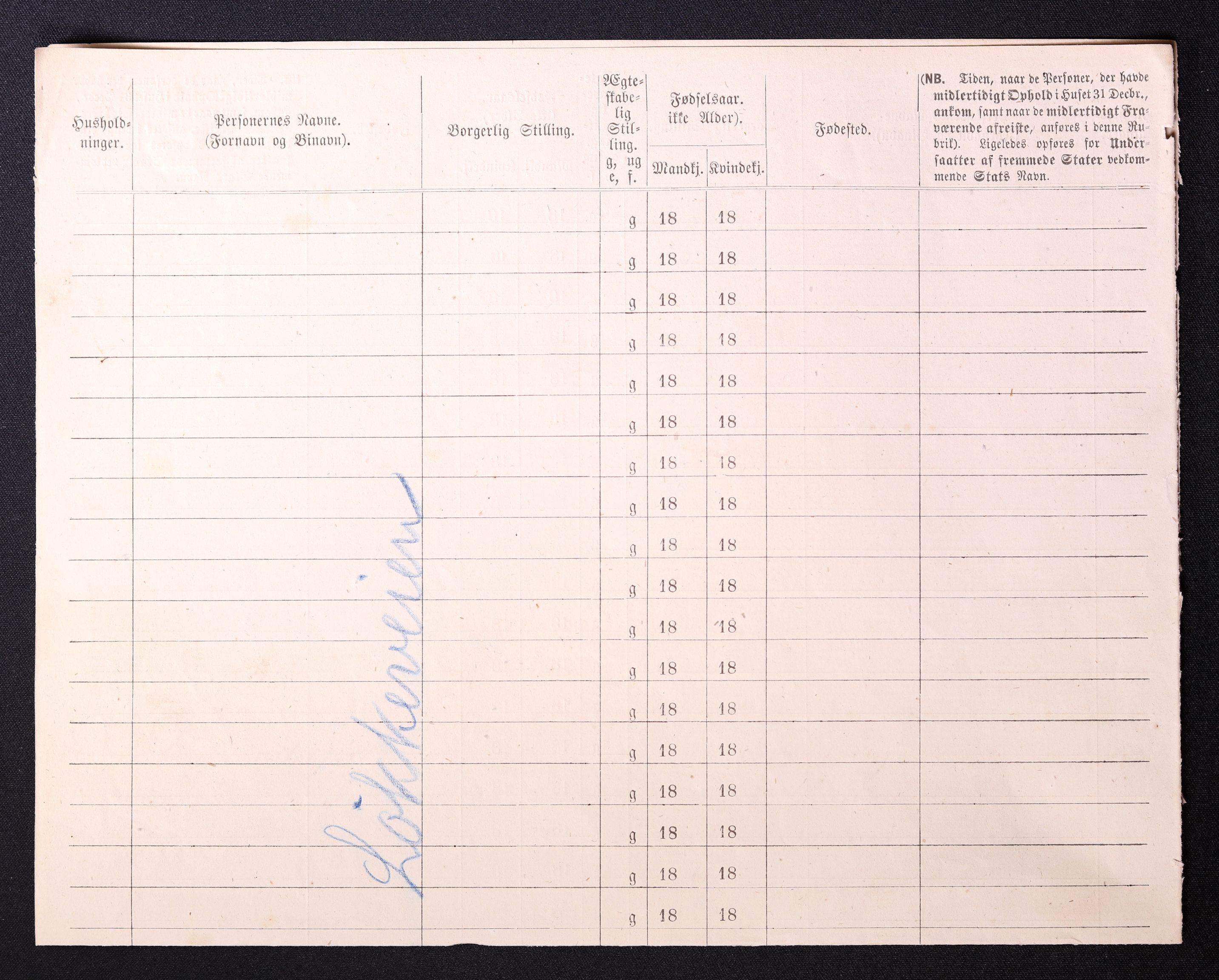 RA, 1870 census for 0301 Kristiania, 1870, p. 2018