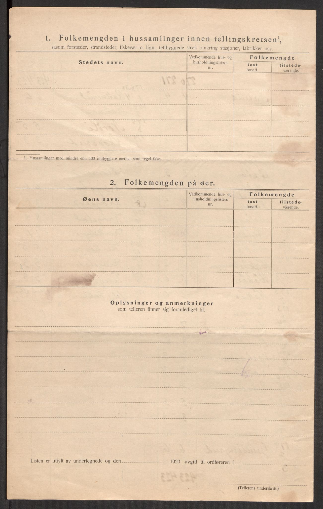 SAO, 1920 census for Trøgstad, 1920, p. 25