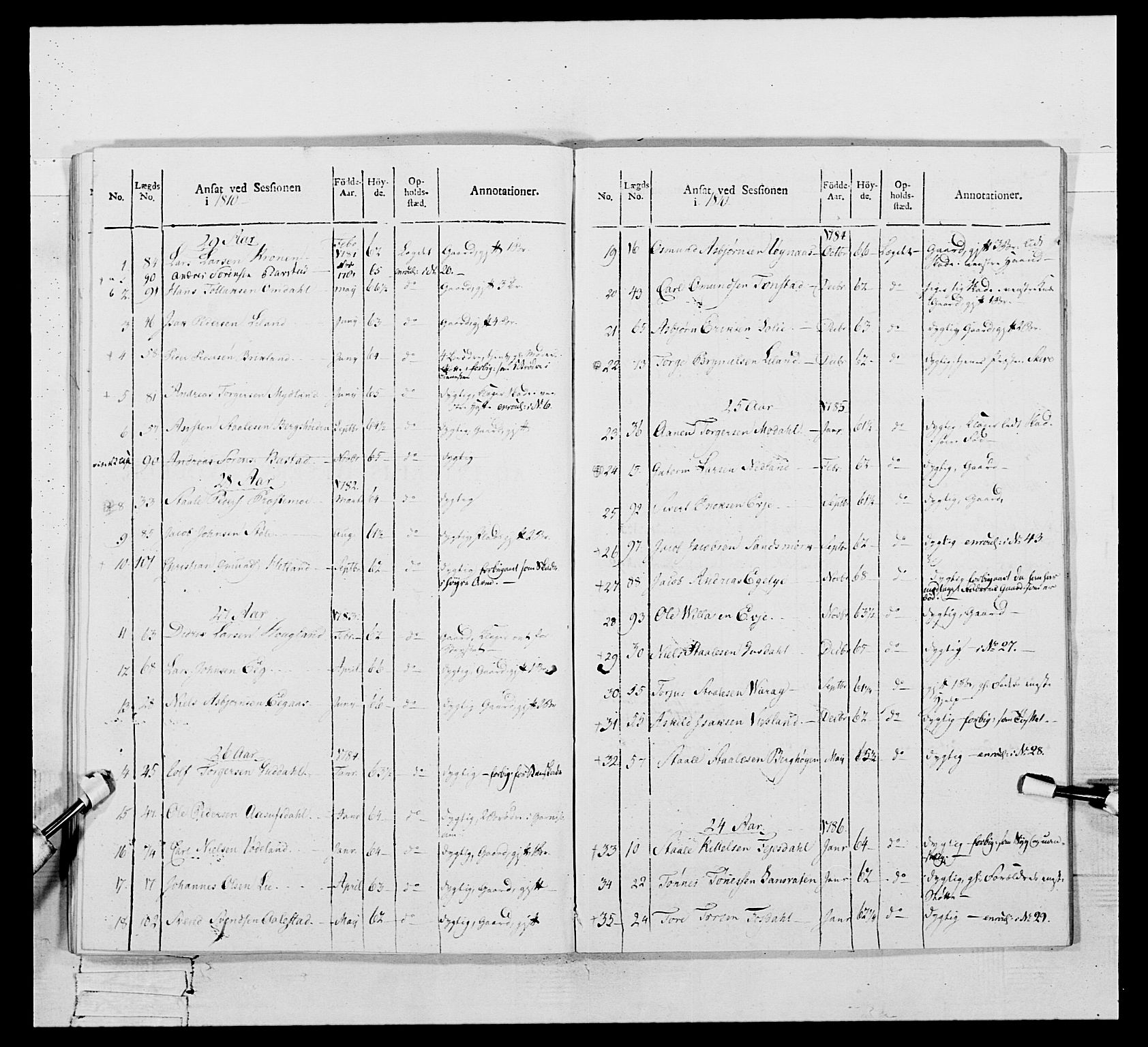 Generalitets- og kommissariatskollegiet, Det kongelige norske kommissariatskollegium, AV/RA-EA-5420/E/Eh/L0111: Vesterlenske nasjonale infanteriregiment, 1810, p. 478