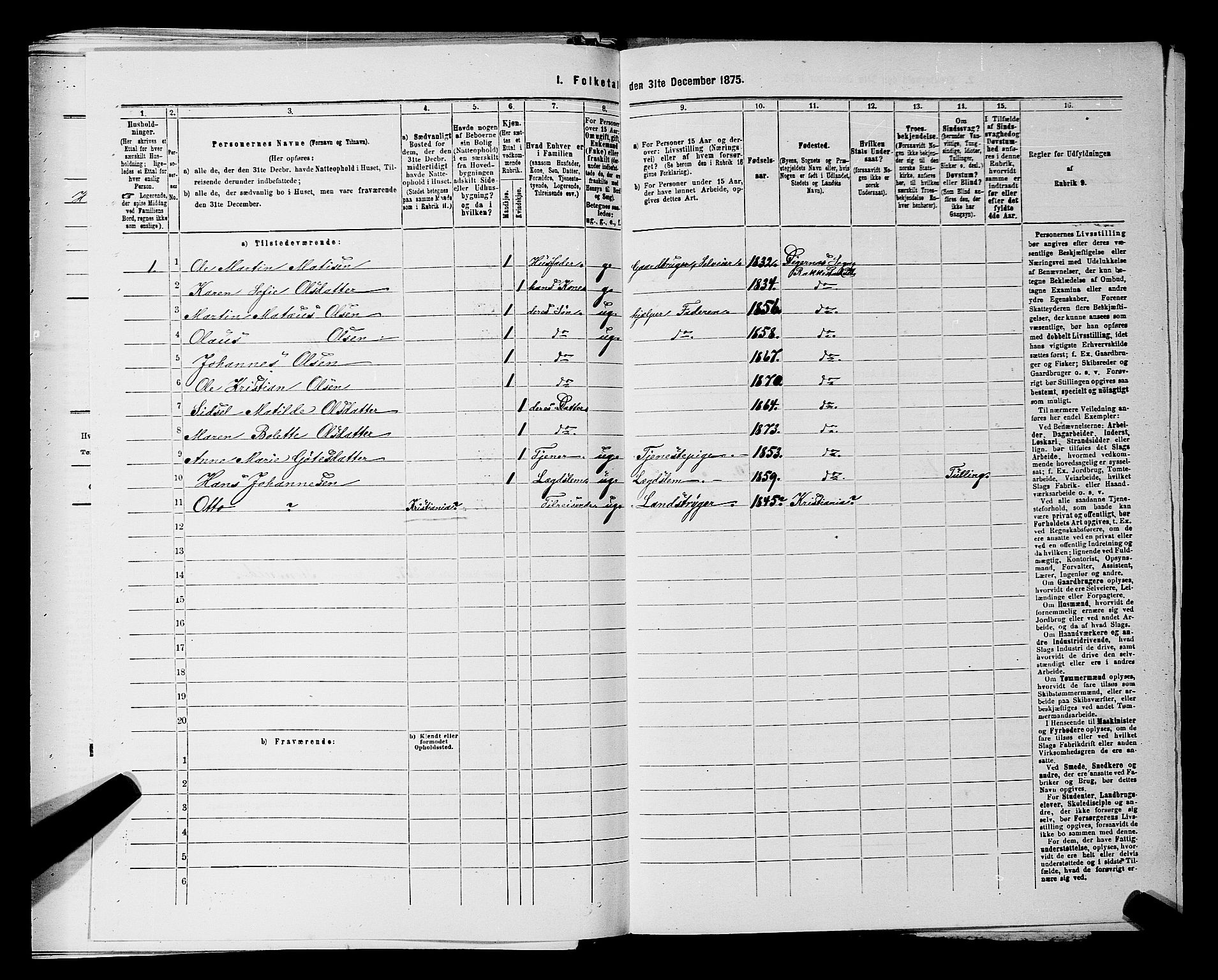 RA, 1875 census for 0128P Rakkestad, 1875, p. 1722