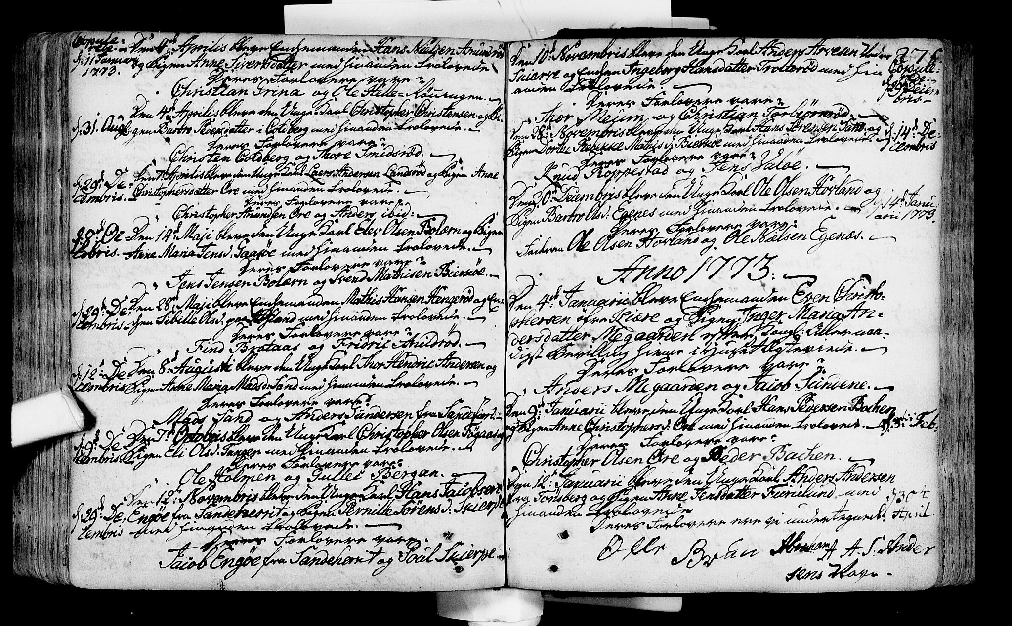 Nøtterøy kirkebøker, SAKO/A-354/F/Fa/L0002: Parish register (official) no. I 2, 1738-1790, p. 275