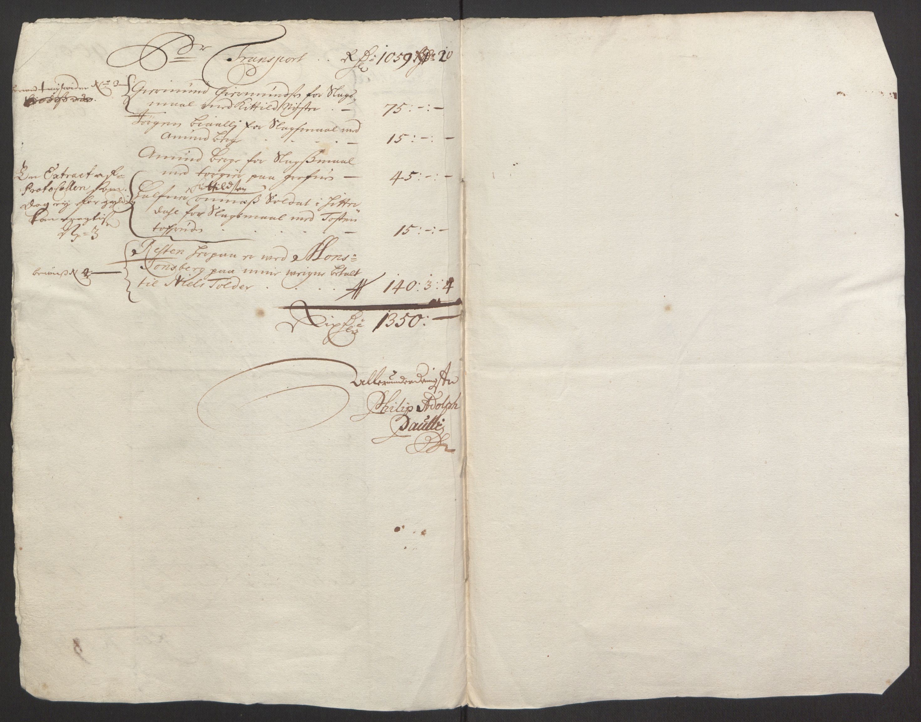 Rentekammeret inntil 1814, Reviderte regnskaper, Fogderegnskap, RA/EA-4092/R35/L2061: Fogderegnskap Øvre og Nedre Telemark, 1673-1674, p. 212