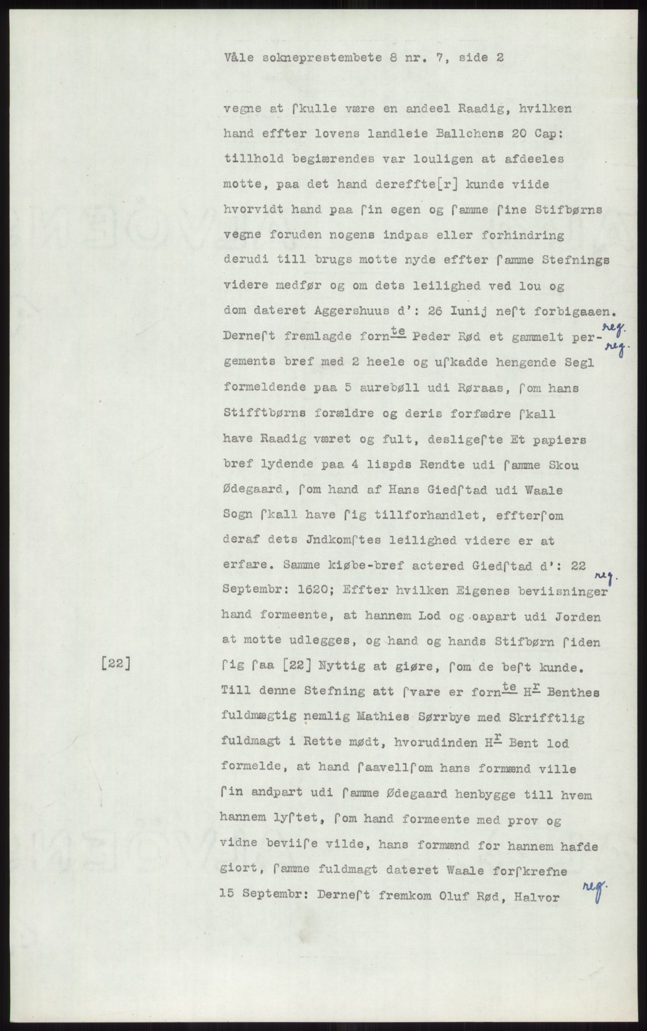 Samlinger til kildeutgivelse, Diplomavskriftsamlingen, RA/EA-4053/H/Ha, p. 1146