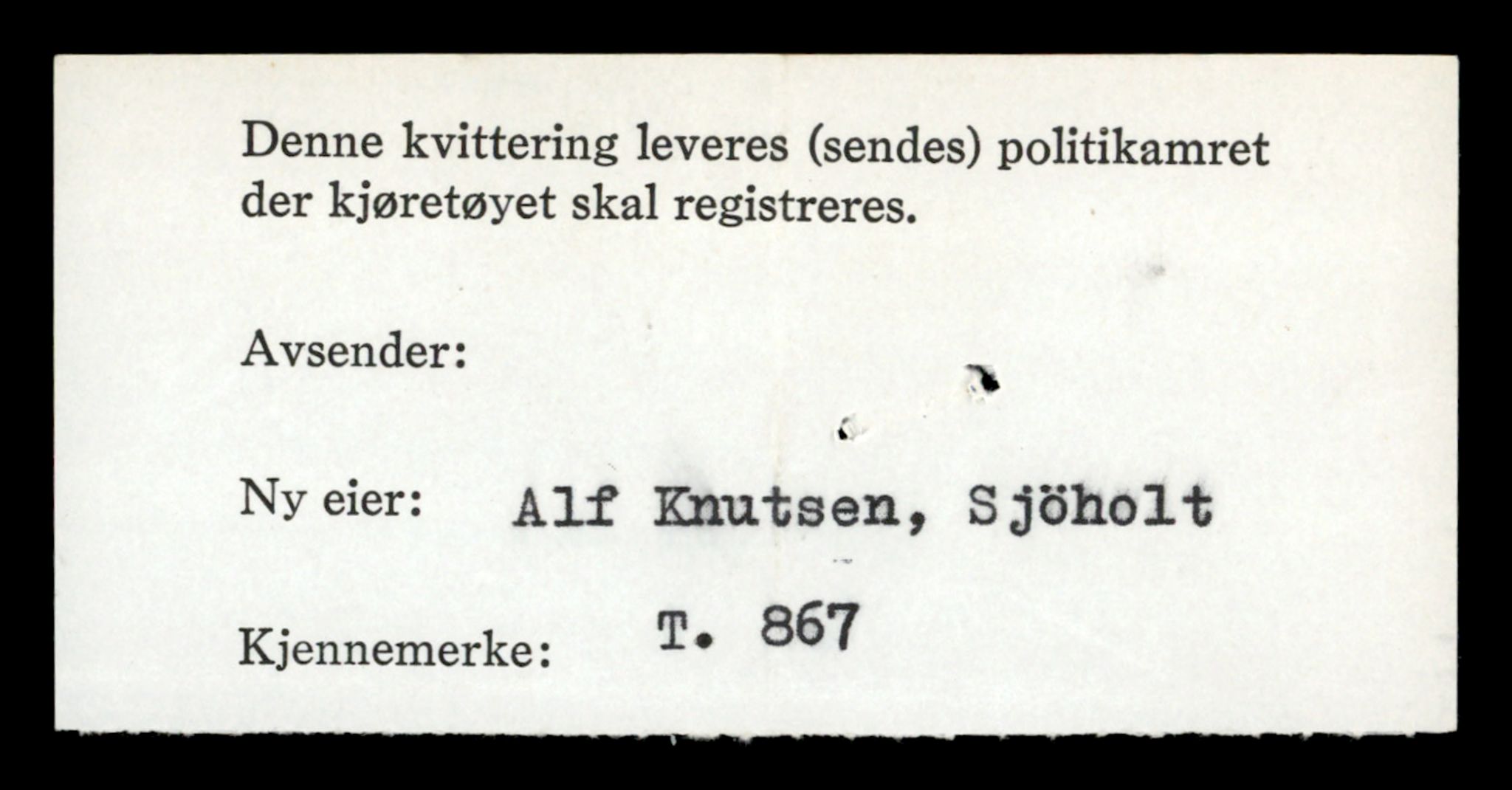 Møre og Romsdal vegkontor - Ålesund trafikkstasjon, SAT/A-4099/F/Fe/L0008: Registreringskort for kjøretøy T 747 - T 894, 1927-1998, p. 2661