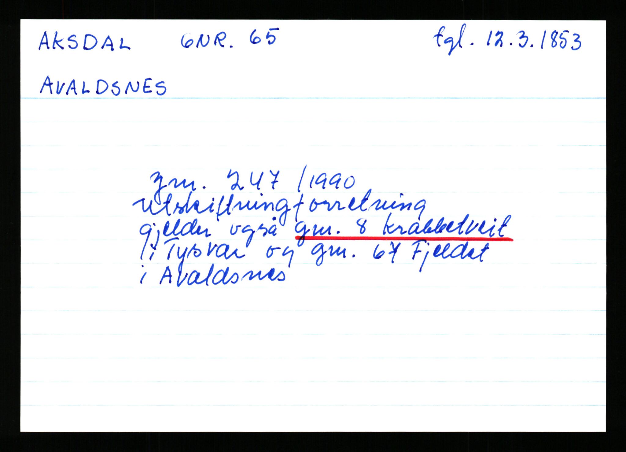 Statsarkivet i Stavanger, AV/SAST-A-101971/03/Y/Yk/L0001: Registerkort sortert etter gårdsnavn: Apeland - Auglend, 1750-1930, p. 21