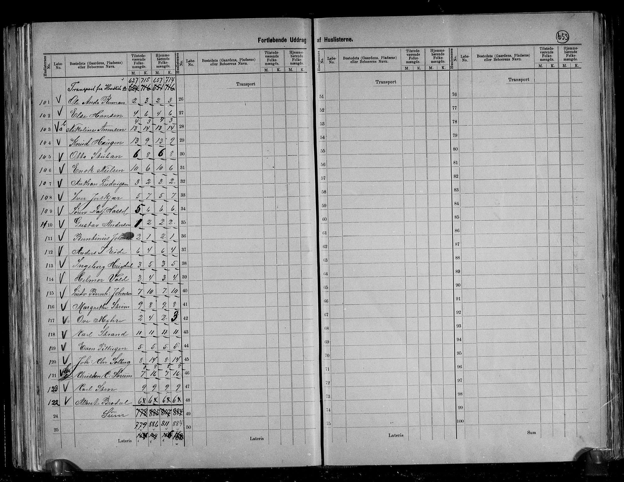 RA, 1891 census for 1660 Strinda, 1891, p. 13