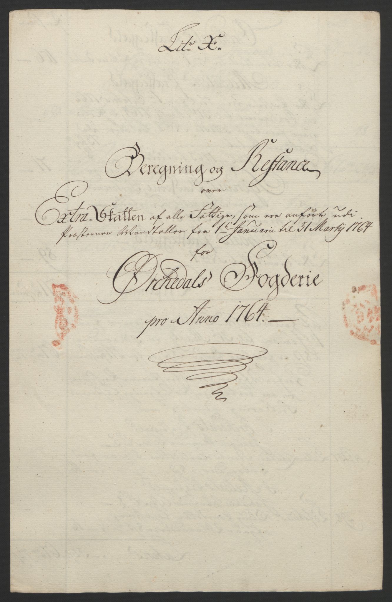 Rentekammeret inntil 1814, Reviderte regnskaper, Fogderegnskap, RA/EA-4092/R60/L4094: Ekstraskatten Orkdal og Gauldal, 1762-1765, p. 206
