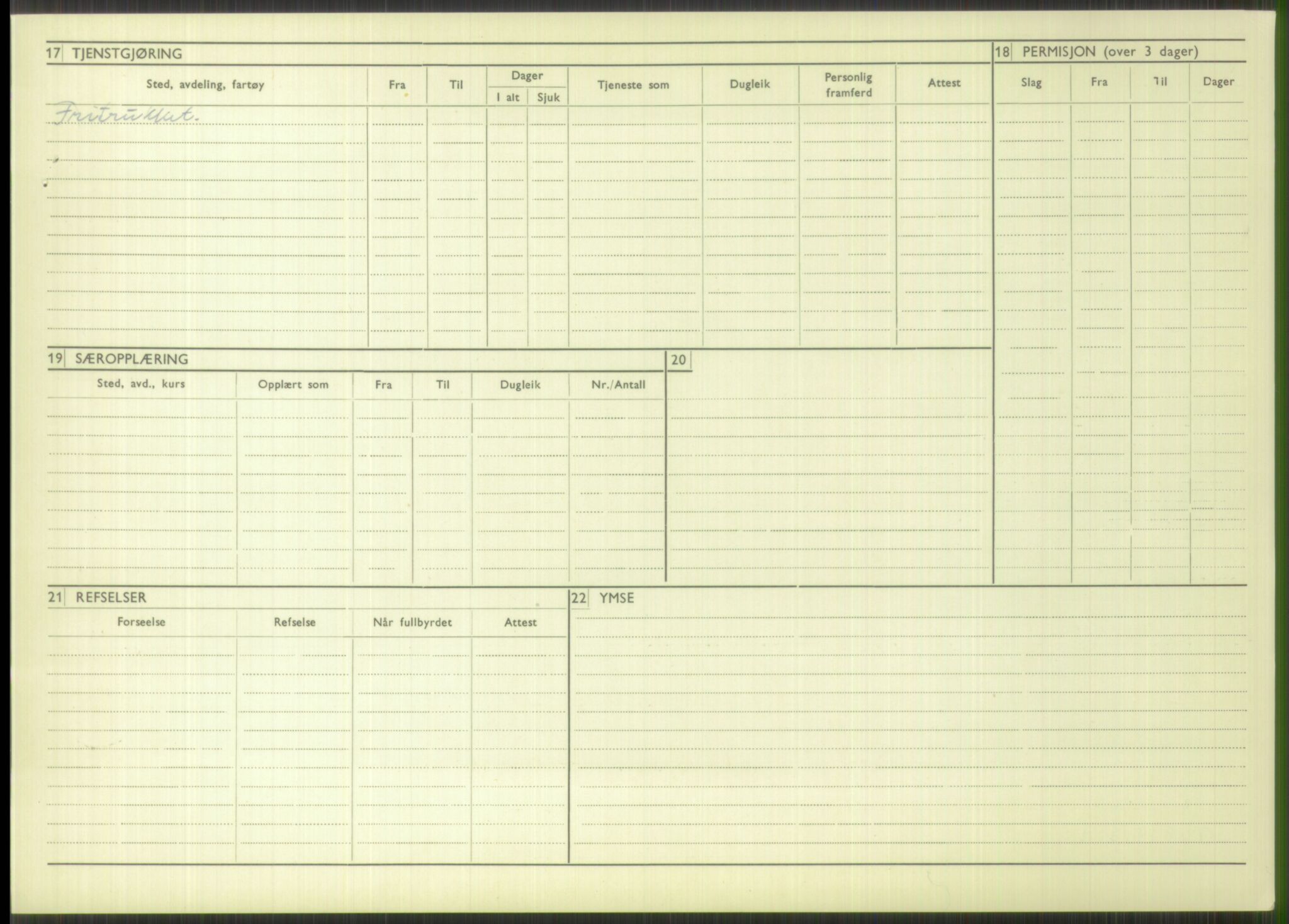 Forsvaret, Troms infanteriregiment nr. 16, AV/RA-RAFA-3146/P/Pa/L0016: Rulleblad for regimentets menige mannskaper, årsklasse 1932, 1932, p. 1350