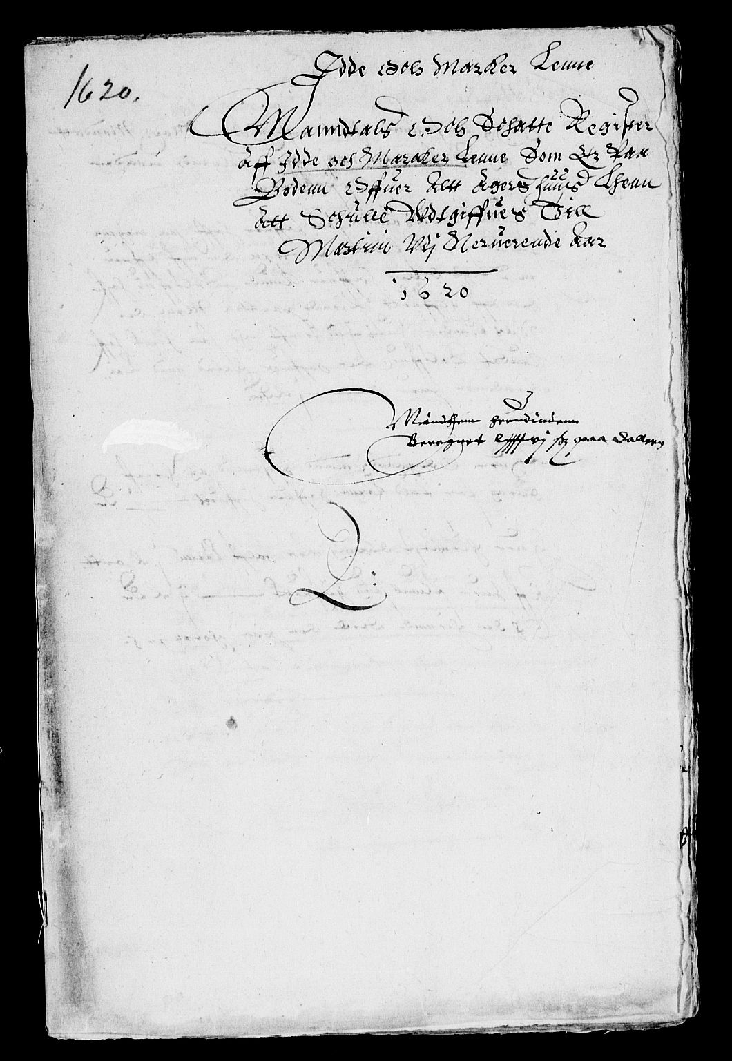 Rentekammeret inntil 1814, Reviderte regnskaper, Lensregnskaper, AV/RA-EA-5023/R/Rb/Rba/L0056: Akershus len, 1620
