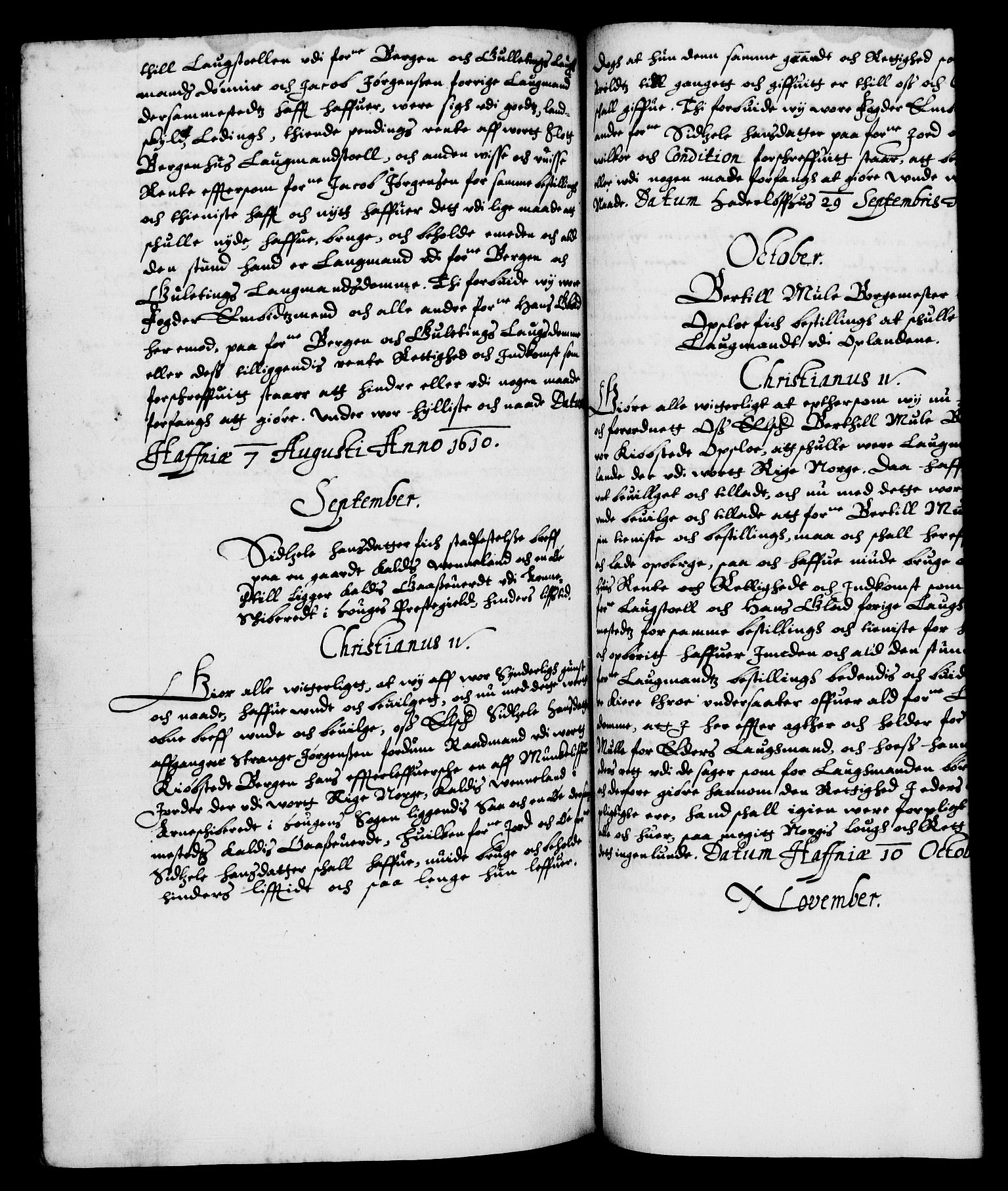 Danske Kanselli 1572-1799, AV/RA-EA-3023/F/Fc/Fca/Fcaa/L0003: Norske registre (mikrofilm), 1596-1616, p. 377b