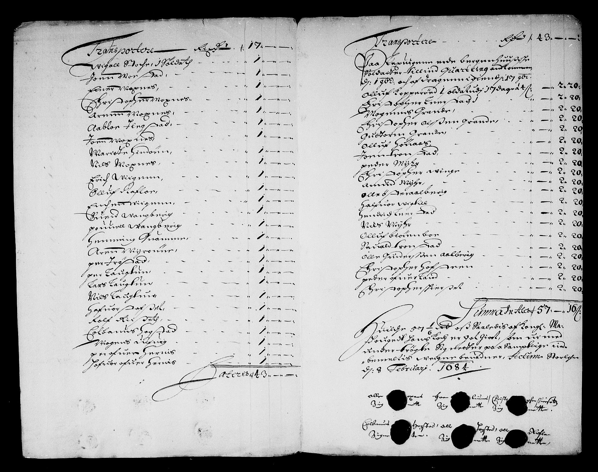 Rentekammeret inntil 1814, Reviderte regnskaper, Stiftamtstueregnskaper, Trondheim stiftamt og Nordland amt, AV/RA-EA-6044/R/Rg/L0074: Trondheim stiftamt og Nordland amt, 1683