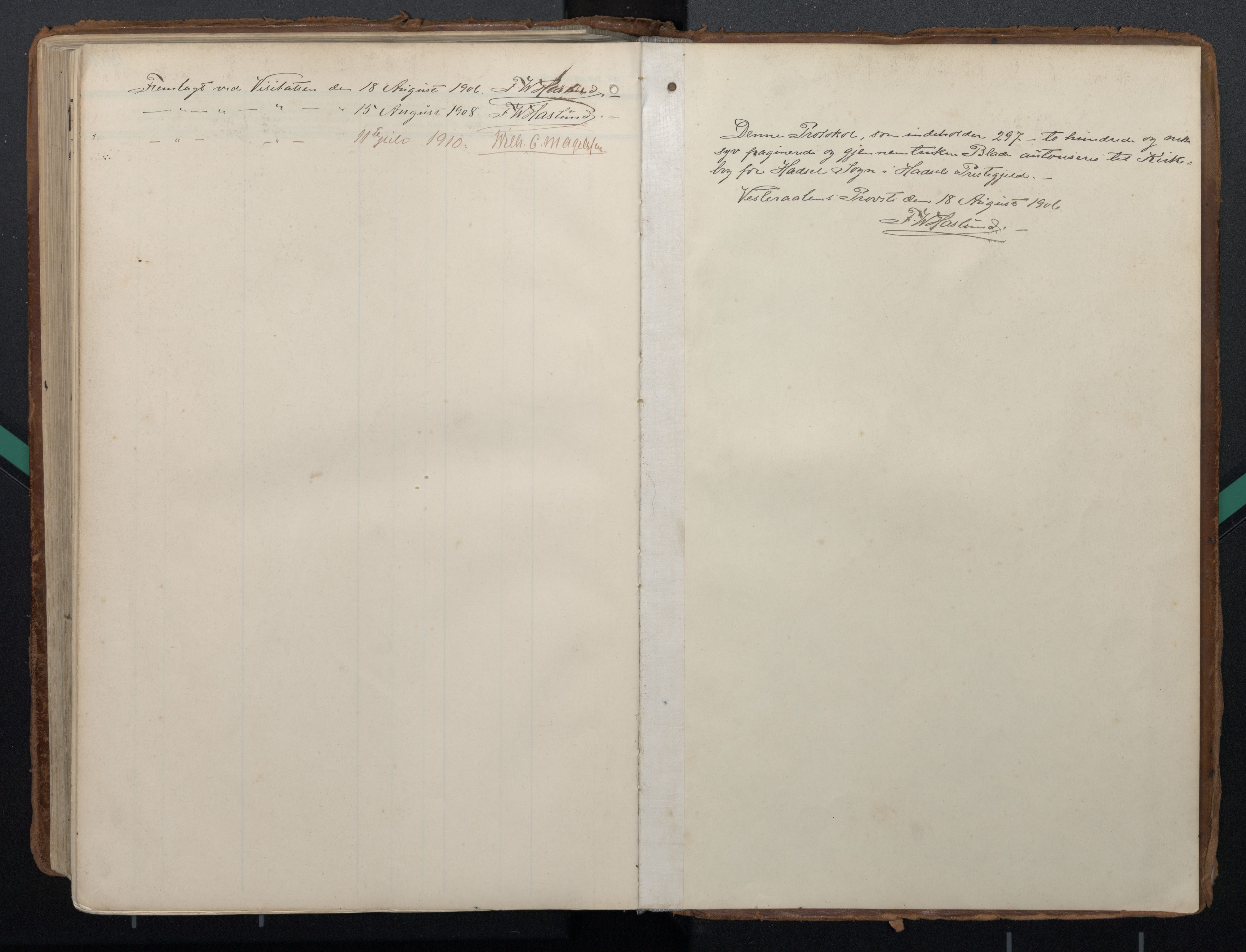 Ministerialprotokoller, klokkerbøker og fødselsregistre - Nordland, SAT/A-1459/888/L1248: Parish register (official) no. 888A14, 1904-1913