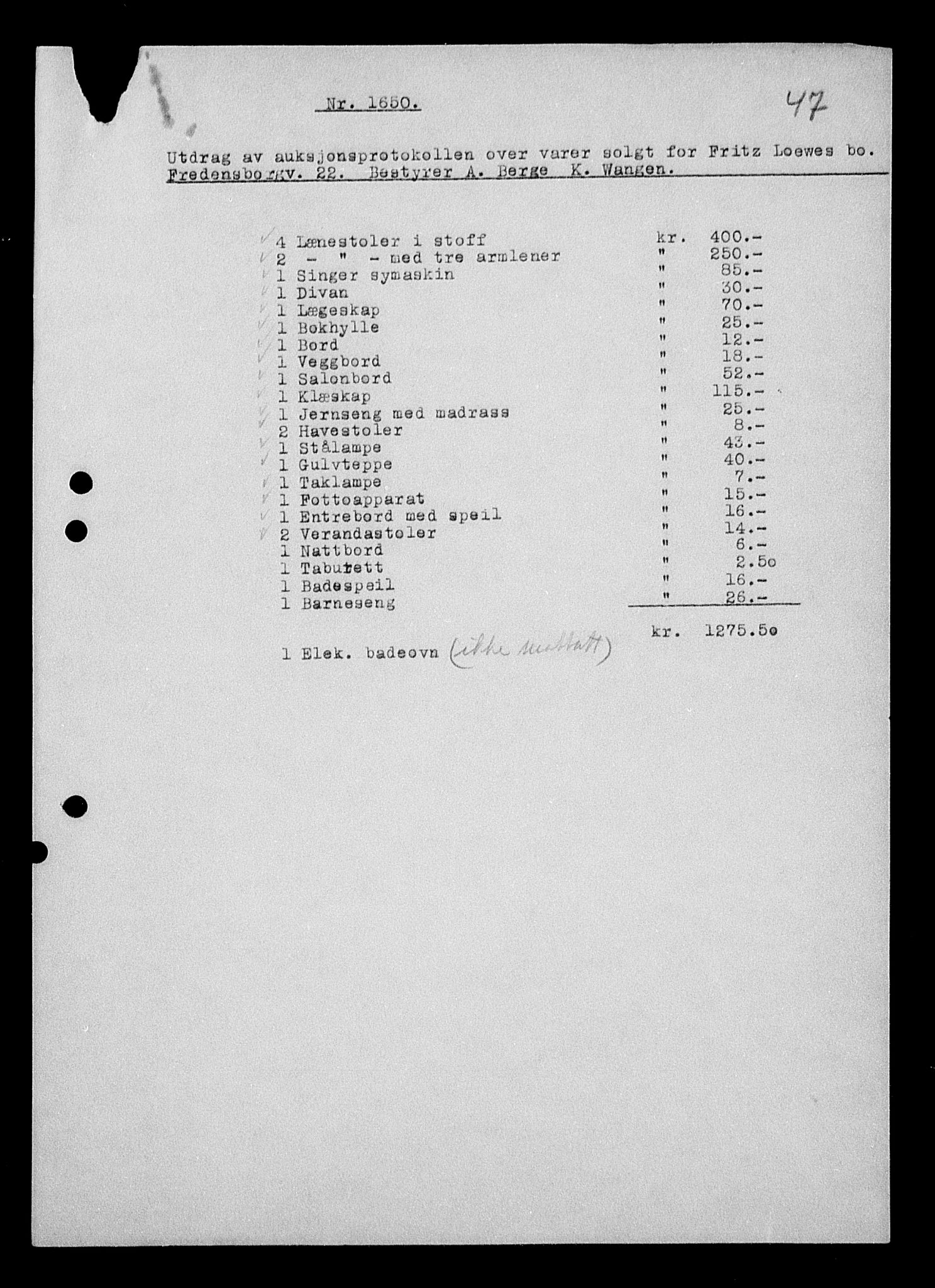 Justisdepartementet, Tilbakeføringskontoret for inndratte formuer, AV/RA-S-1564/H/Hc/Hcc/L0960: --, 1945-1947, p. 36