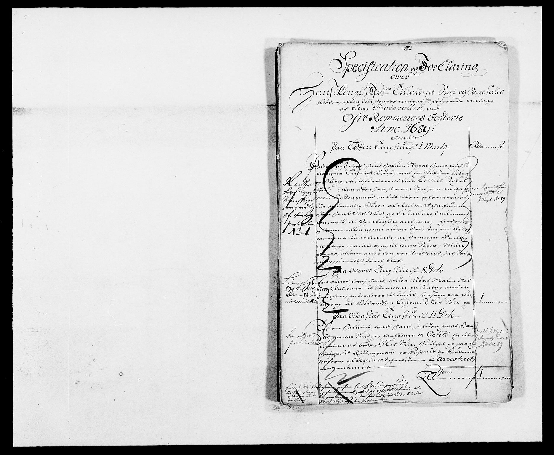 Rentekammeret inntil 1814, Reviderte regnskaper, Fogderegnskap, RA/EA-4092/R12/L0701: Fogderegnskap Øvre Romerike, 1689, p. 23