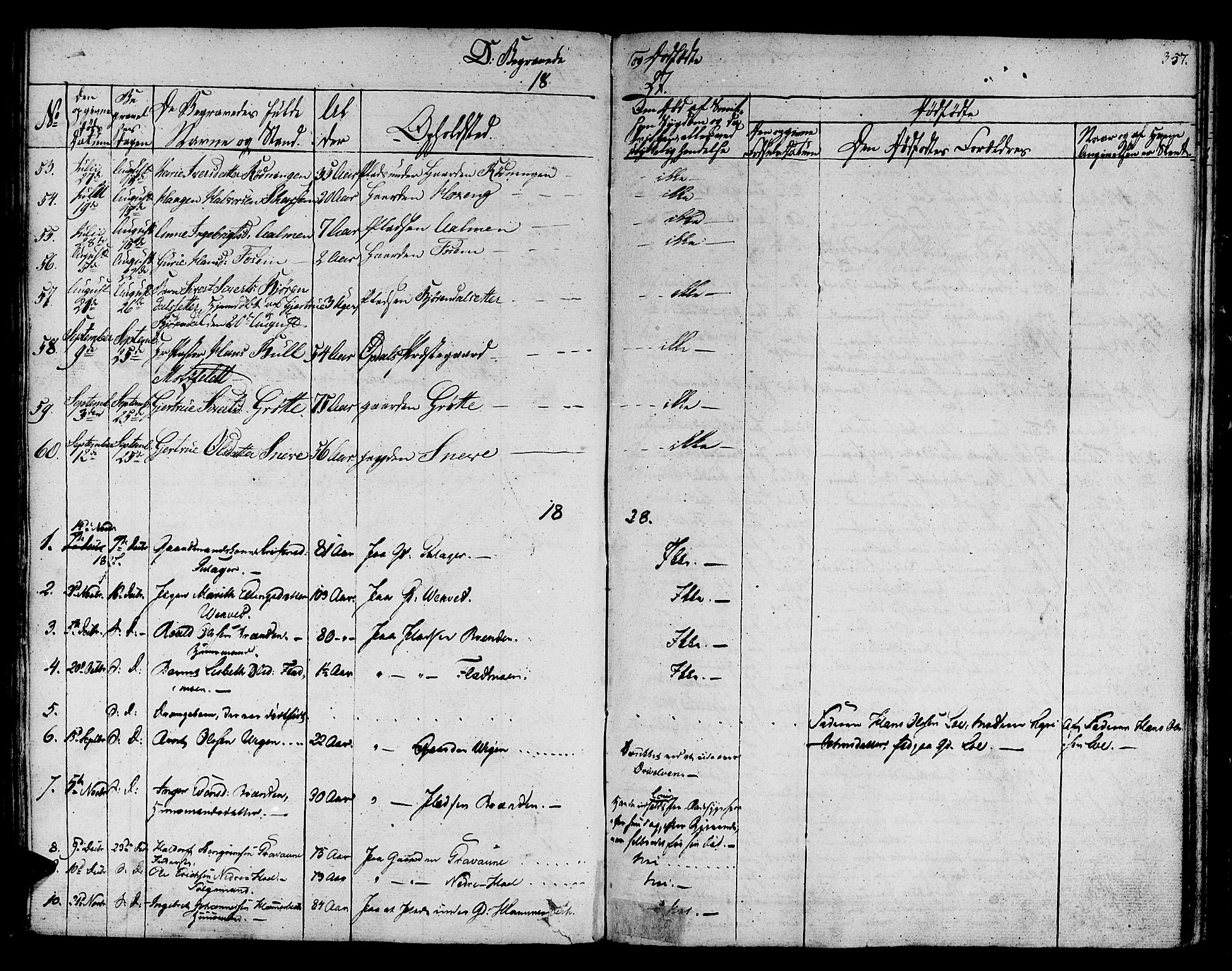 Ministerialprotokoller, klokkerbøker og fødselsregistre - Sør-Trøndelag, SAT/A-1456/678/L0897: Parish register (official) no. 678A06-07, 1821-1847, p. 357