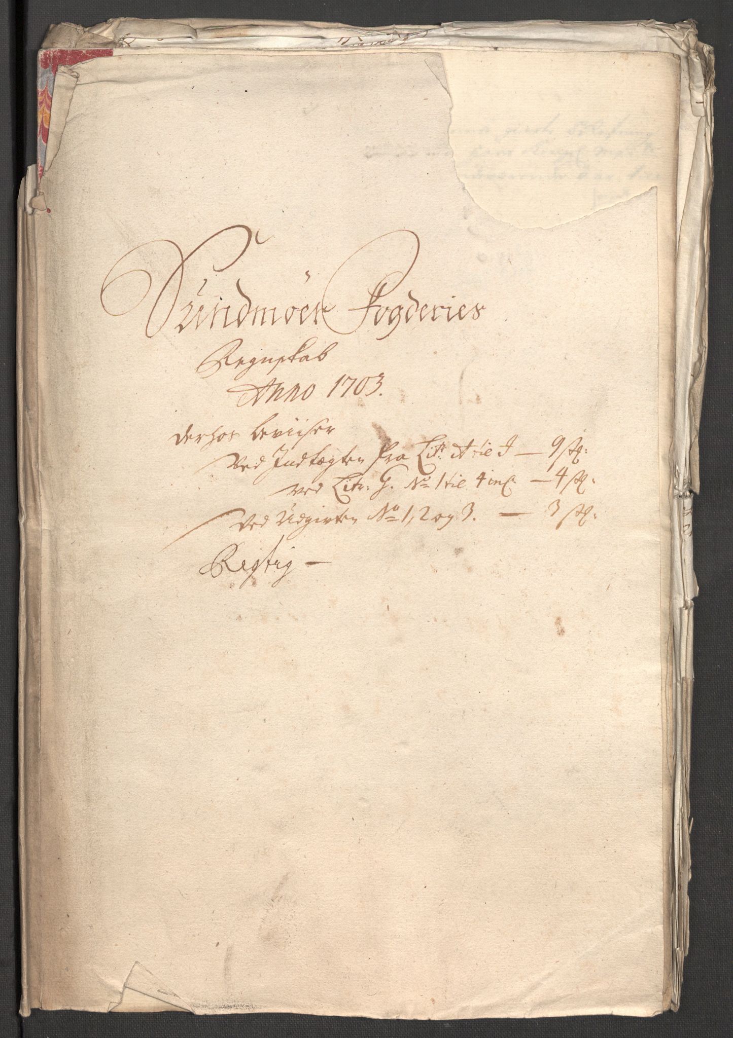 Rentekammeret inntil 1814, Reviderte regnskaper, Fogderegnskap, AV/RA-EA-4092/R54/L3559: Fogderegnskap Sunnmøre, 1702-1703, p. 358