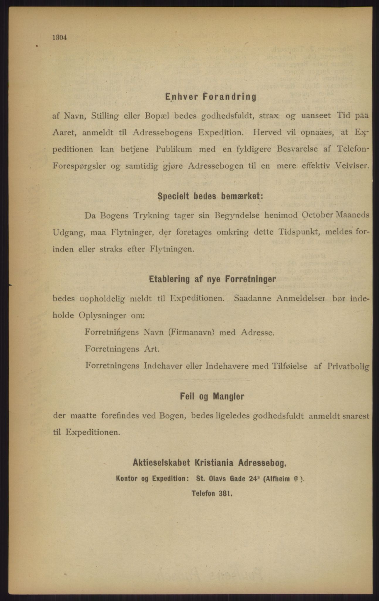 Kristiania/Oslo adressebok, PUBL/-, 1902, p. 1304