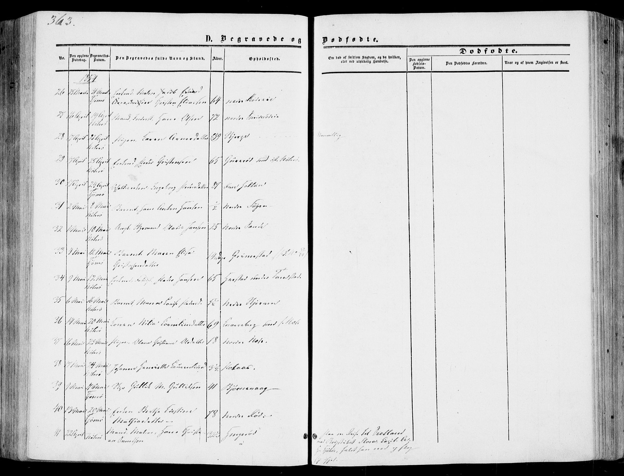 Nøtterøy kirkebøker, SAKO/A-354/F/Fa/L0006: Parish register (official) no. I 6, 1852-1864, p. 363