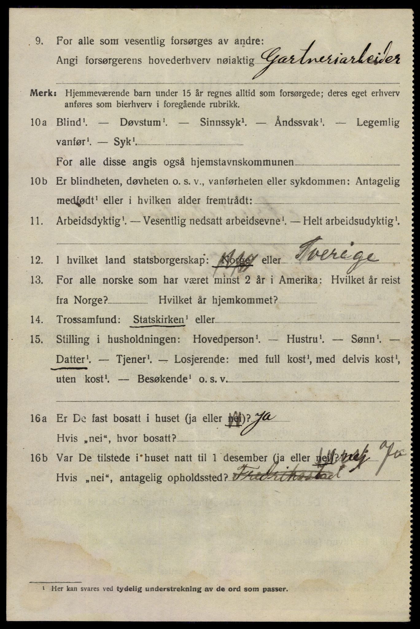 SAO, 1920 census for Fredrikstad, 1920, p. 39250