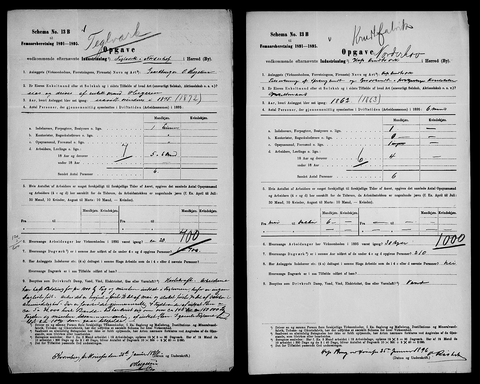 Statistisk sentralbyrå, Næringsøkonomiske emner, Generelt - Amtmennenes femårsberetninger, AV/RA-S-2233/F/Fa/L0085: --, 1895, p. 5