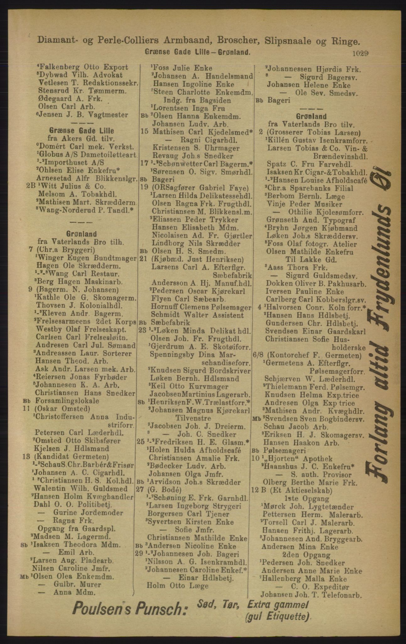 Kristiania/Oslo adressebok, PUBL/-, 1906, p. 1029