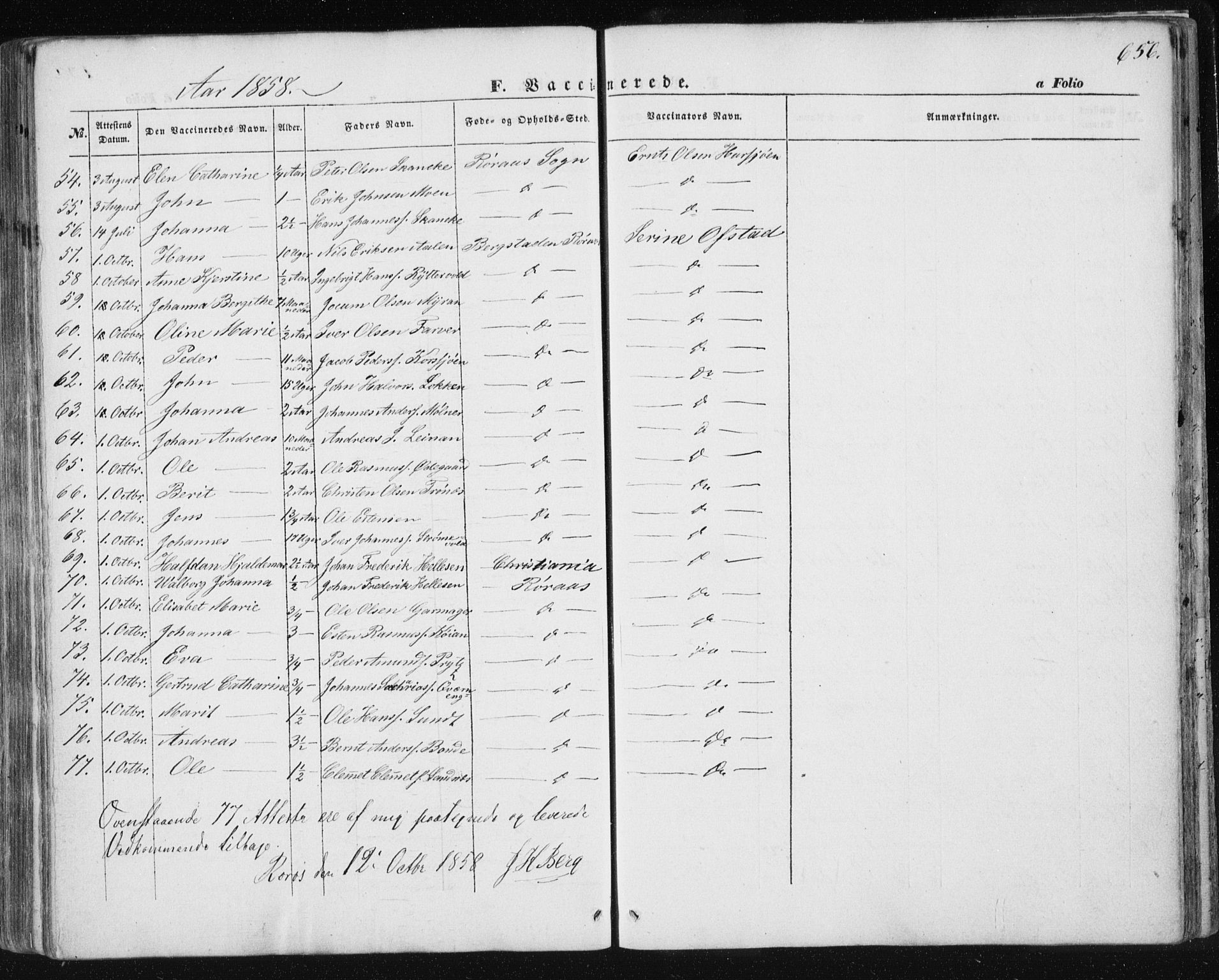 Ministerialprotokoller, klokkerbøker og fødselsregistre - Sør-Trøndelag, SAT/A-1456/681/L0931: Parish register (official) no. 681A09, 1845-1859, p. 656