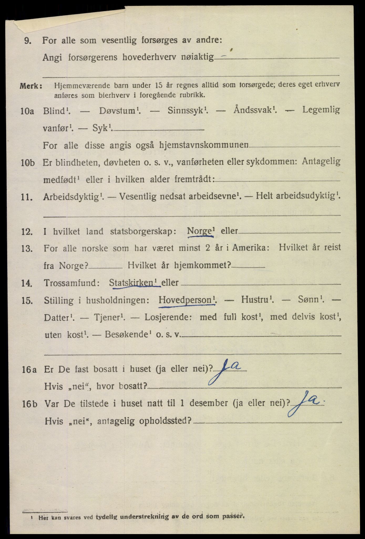 SAK, 1920 census for Konsmo, 1920, p. 979