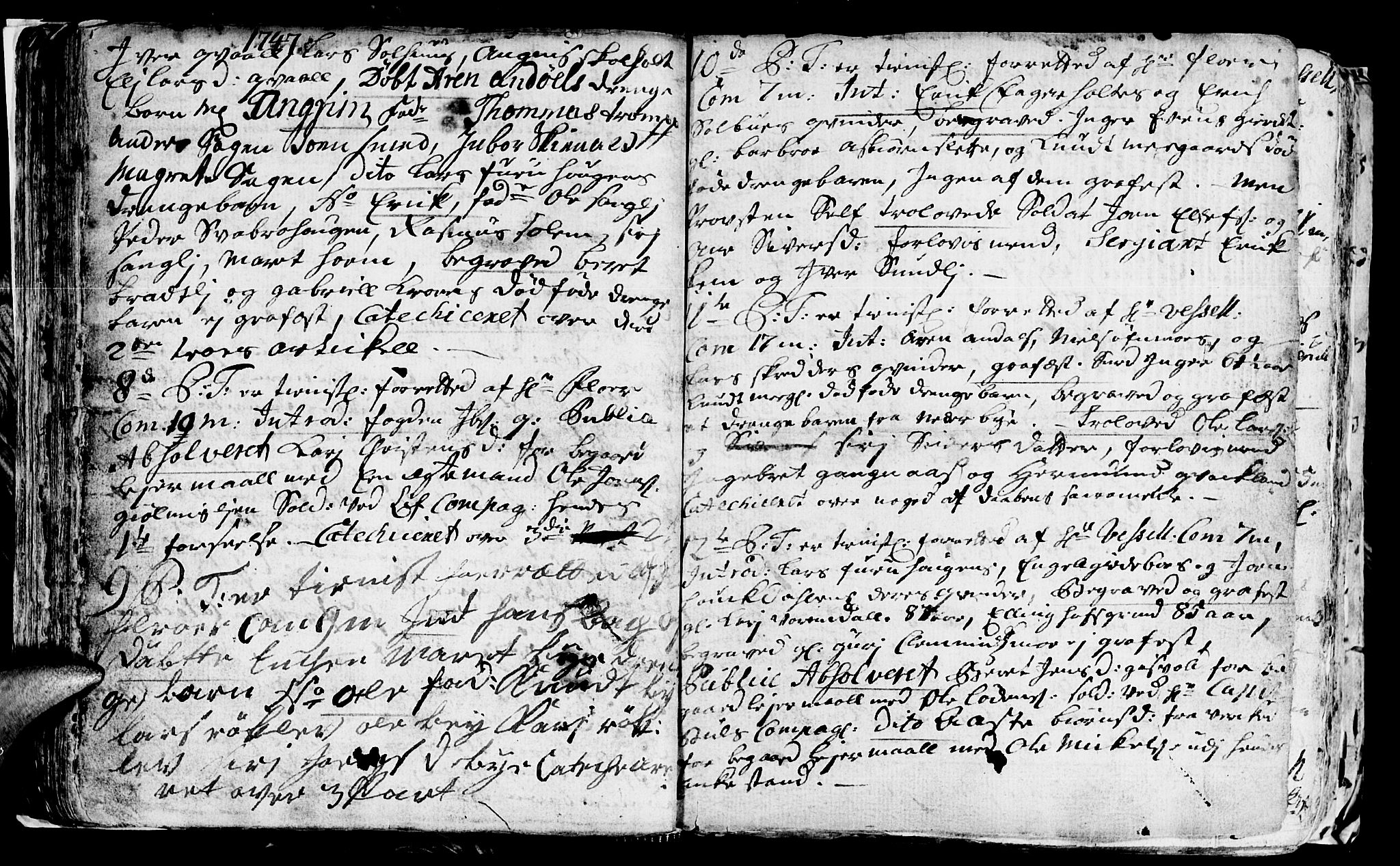 Ministerialprotokoller, klokkerbøker og fødselsregistre - Sør-Trøndelag, SAT/A-1456/668/L0813: Parish register (copy) no. 668C02, 1743-1765