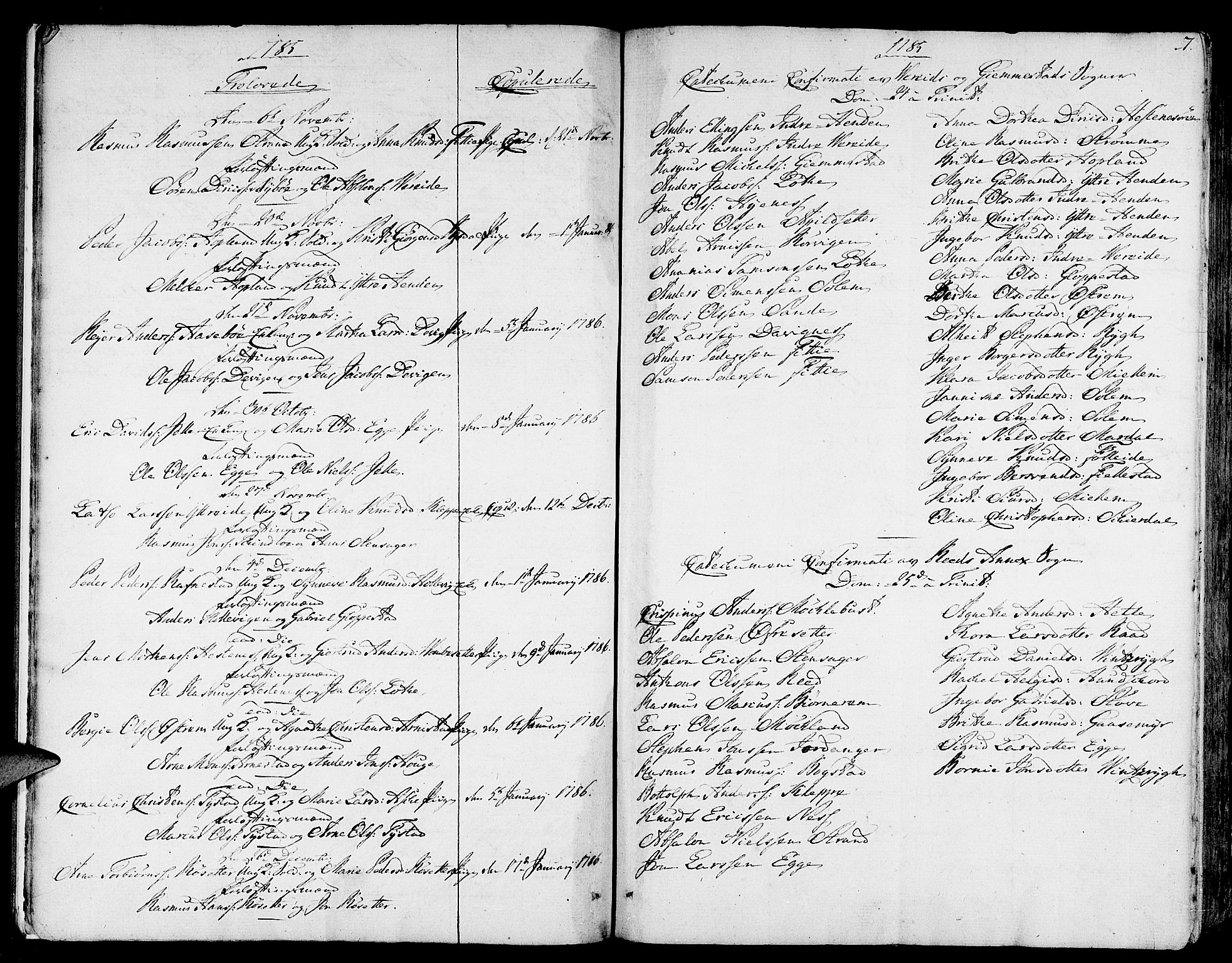 Gloppen sokneprestembete, SAB/A-80101/H/Haa/Haaa/L0005: Parish register (official) no. A 5, 1785-1815, p. 7