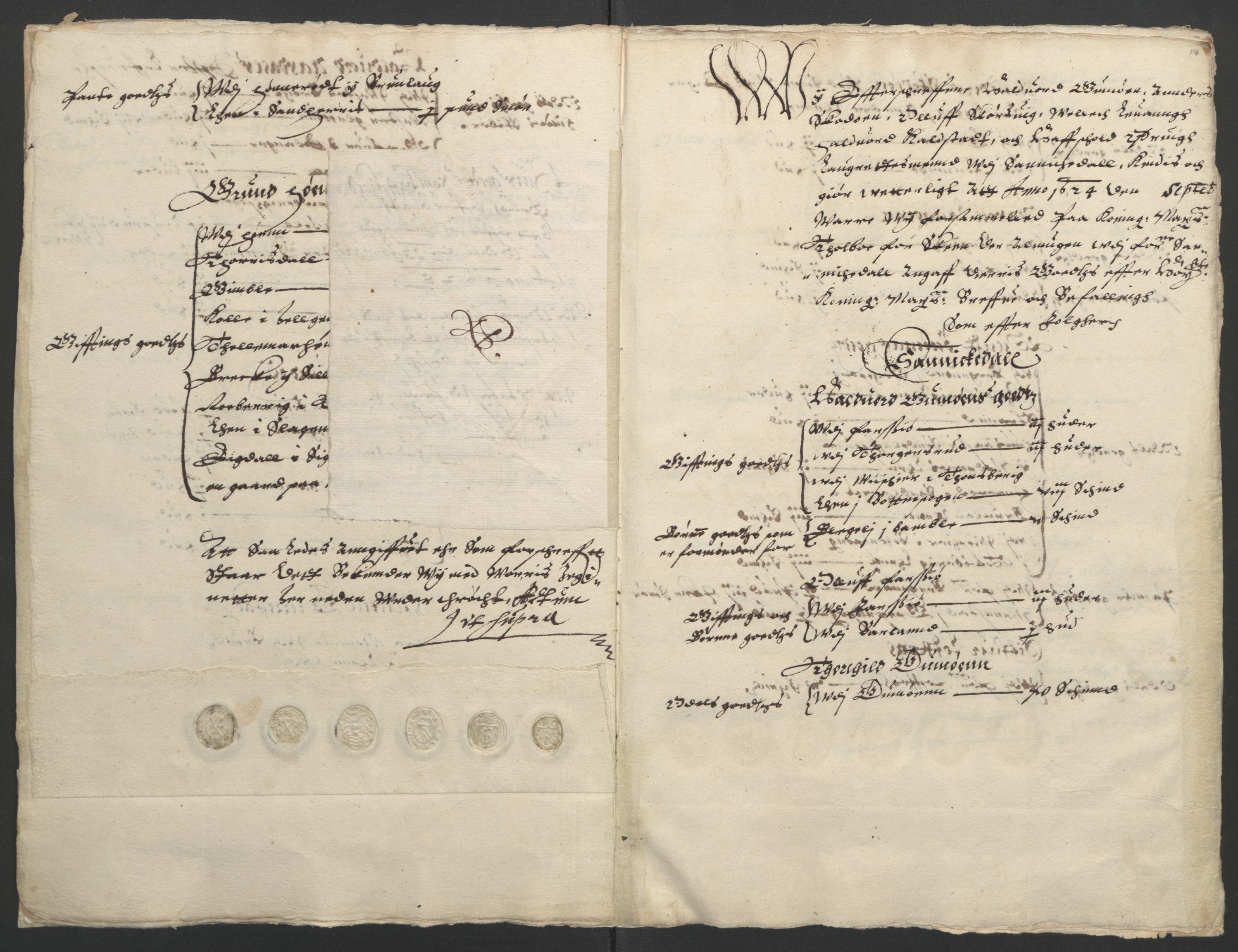 Stattholderembetet 1572-1771, AV/RA-EA-2870/Ek/L0009/0002: Jordebøker til utlikning av rosstjeneste 1624-1626: / Odelsjordebøker for Bratsberg len, 1624, p. 18