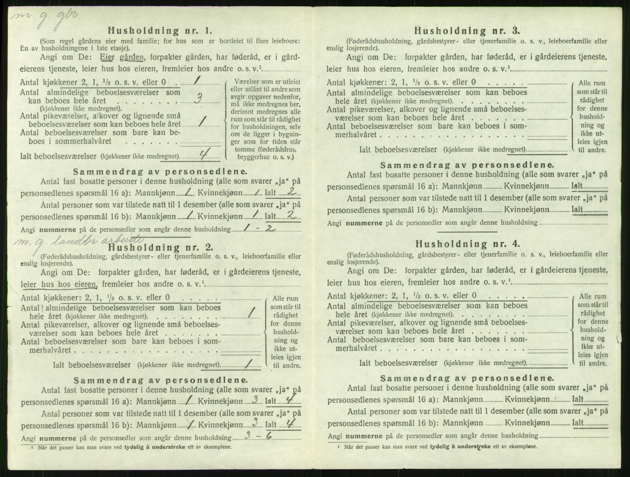 SAT, 1920 census for Surnadal, 1920, p. 504