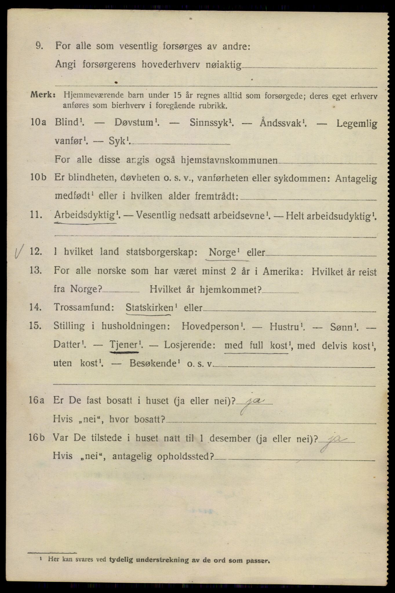 SAO, 1920 census for Kristiania, 1920, p. 590394