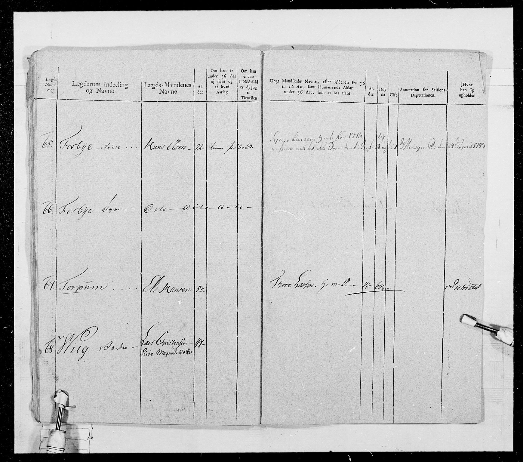 Generalitets- og kommissariatskollegiet, Det kongelige norske kommissariatskollegium, AV/RA-EA-5420/E/Eh/L0028: Sønnafjelske gevorbne infanteriregiment, 1766-1795, p. 154