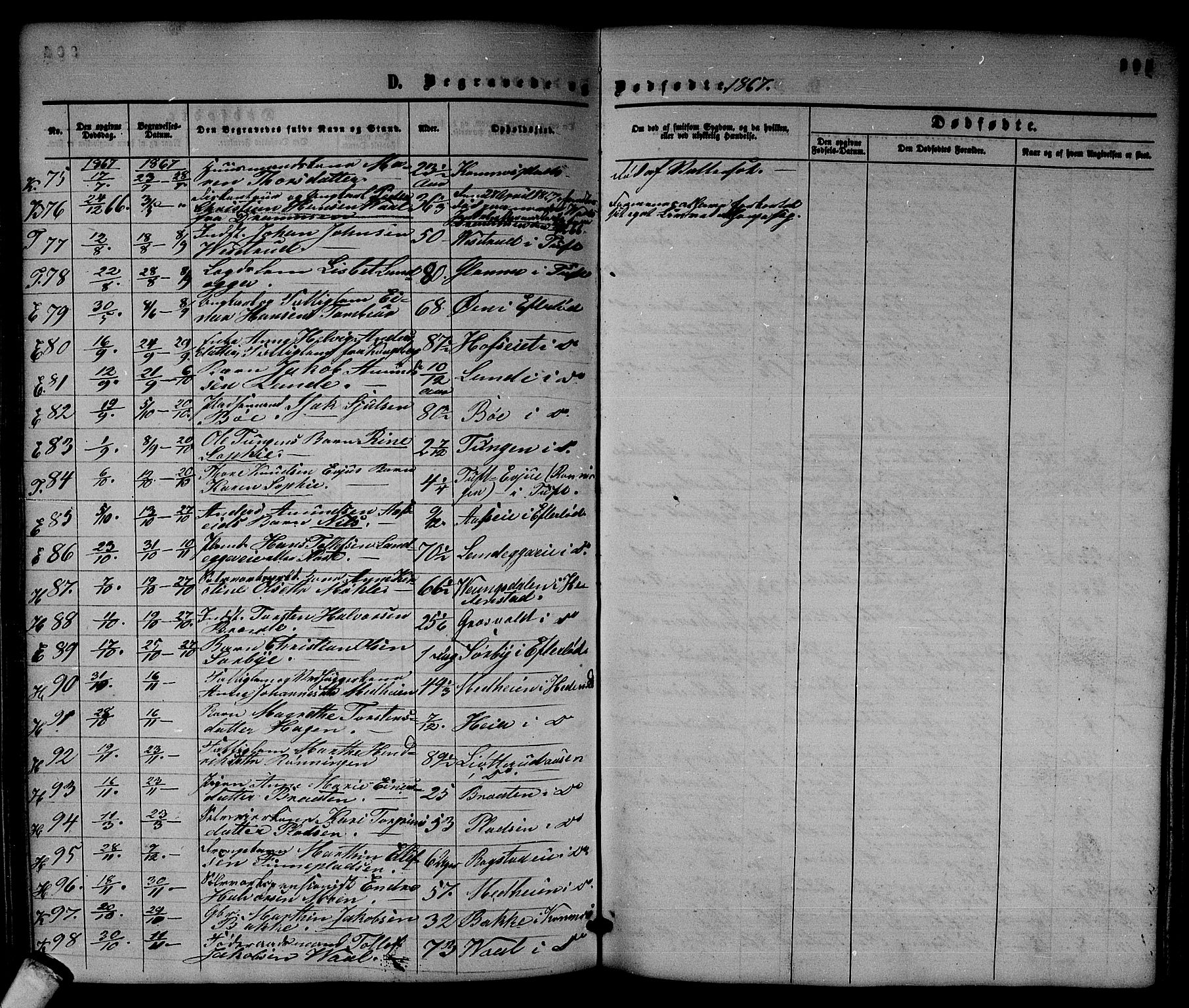 Sandsvær kirkebøker, AV/SAKO-A-244/G/Ga/L0005: Parish register (copy) no. I 5, 1857-1873, p. 305