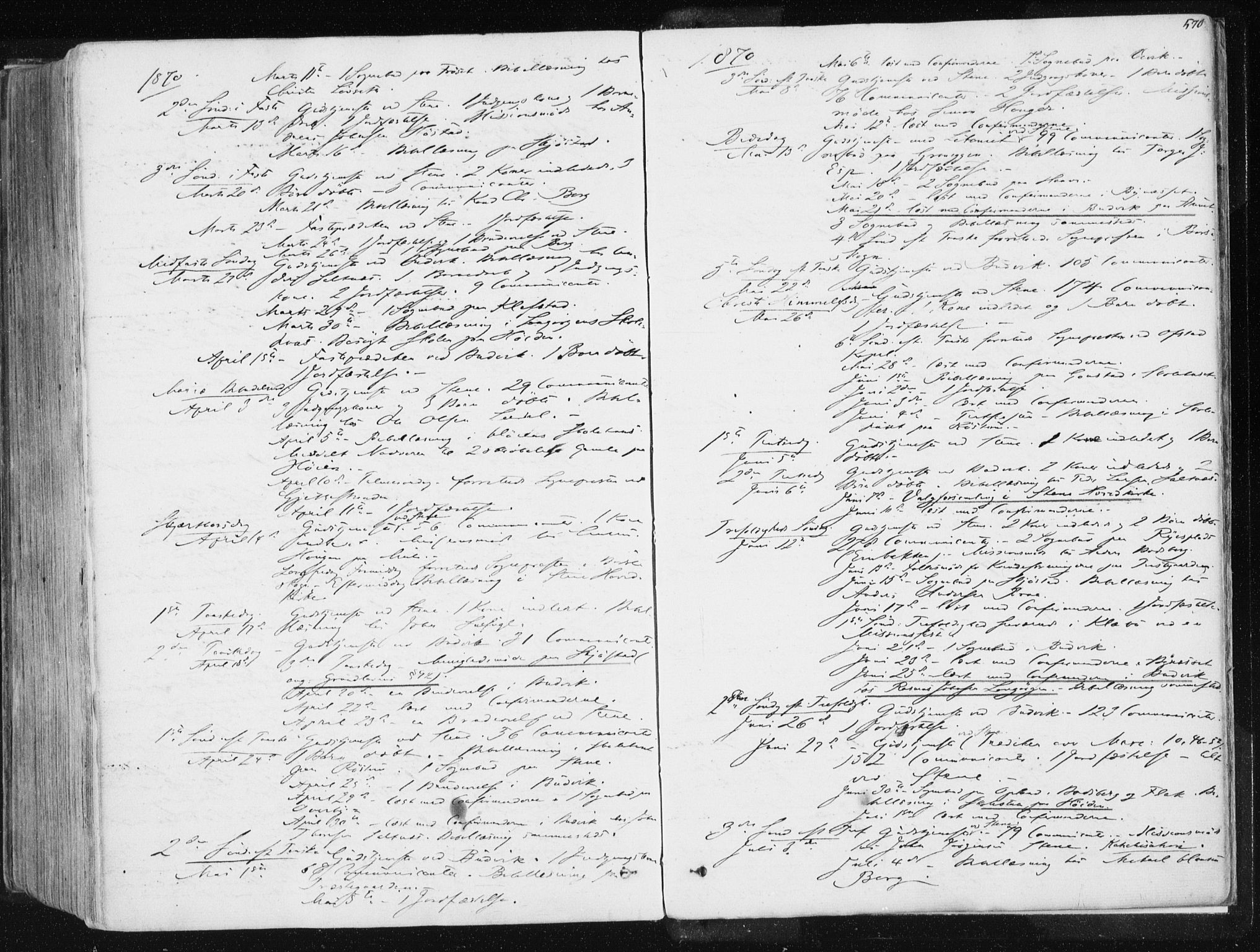Ministerialprotokoller, klokkerbøker og fødselsregistre - Sør-Trøndelag, SAT/A-1456/612/L0377: Parish register (official) no. 612A09, 1859-1877, p. 570