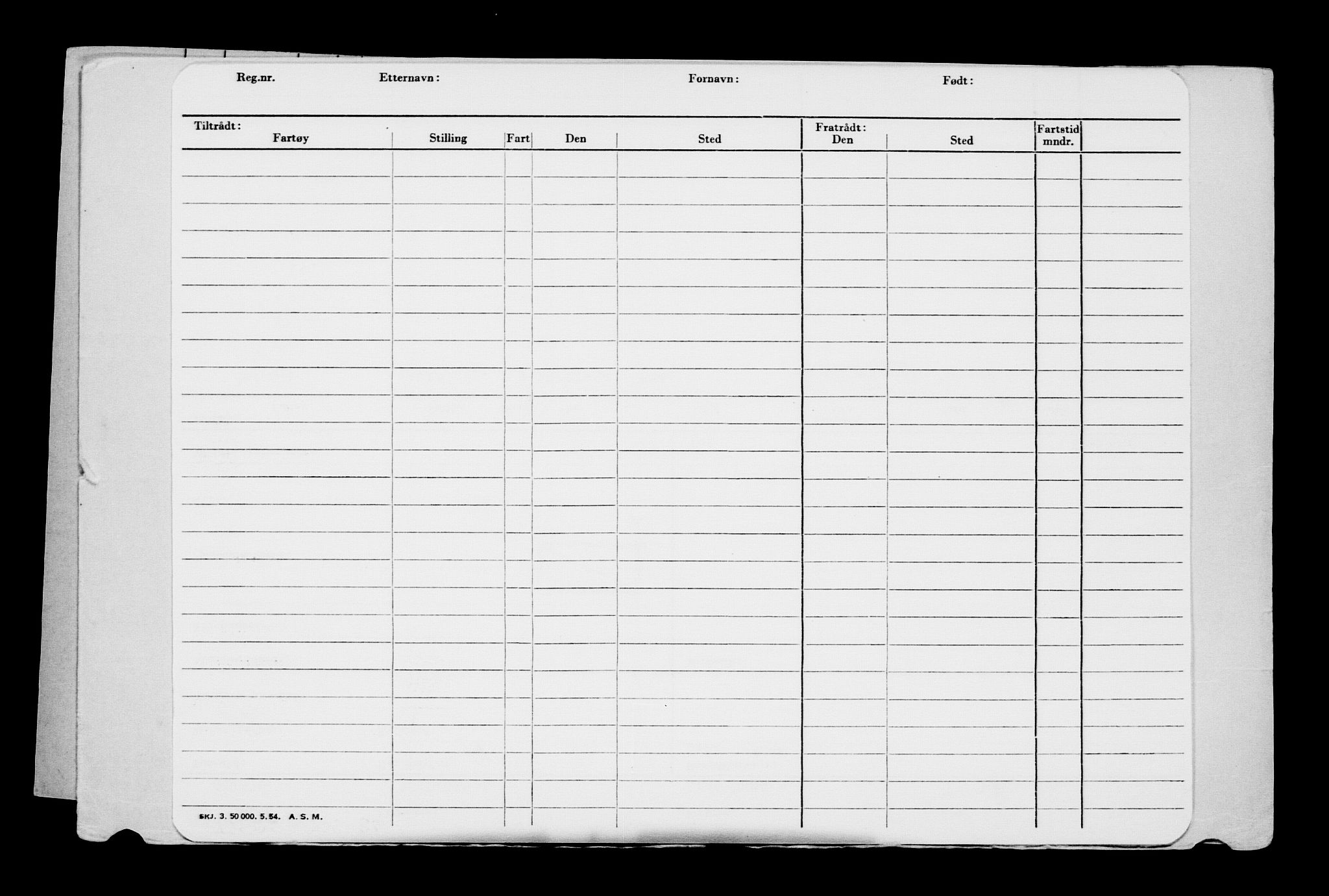 Direktoratet for sjømenn, AV/RA-S-3545/G/Gb/L0206: Hovedkort, 1922, p. 450