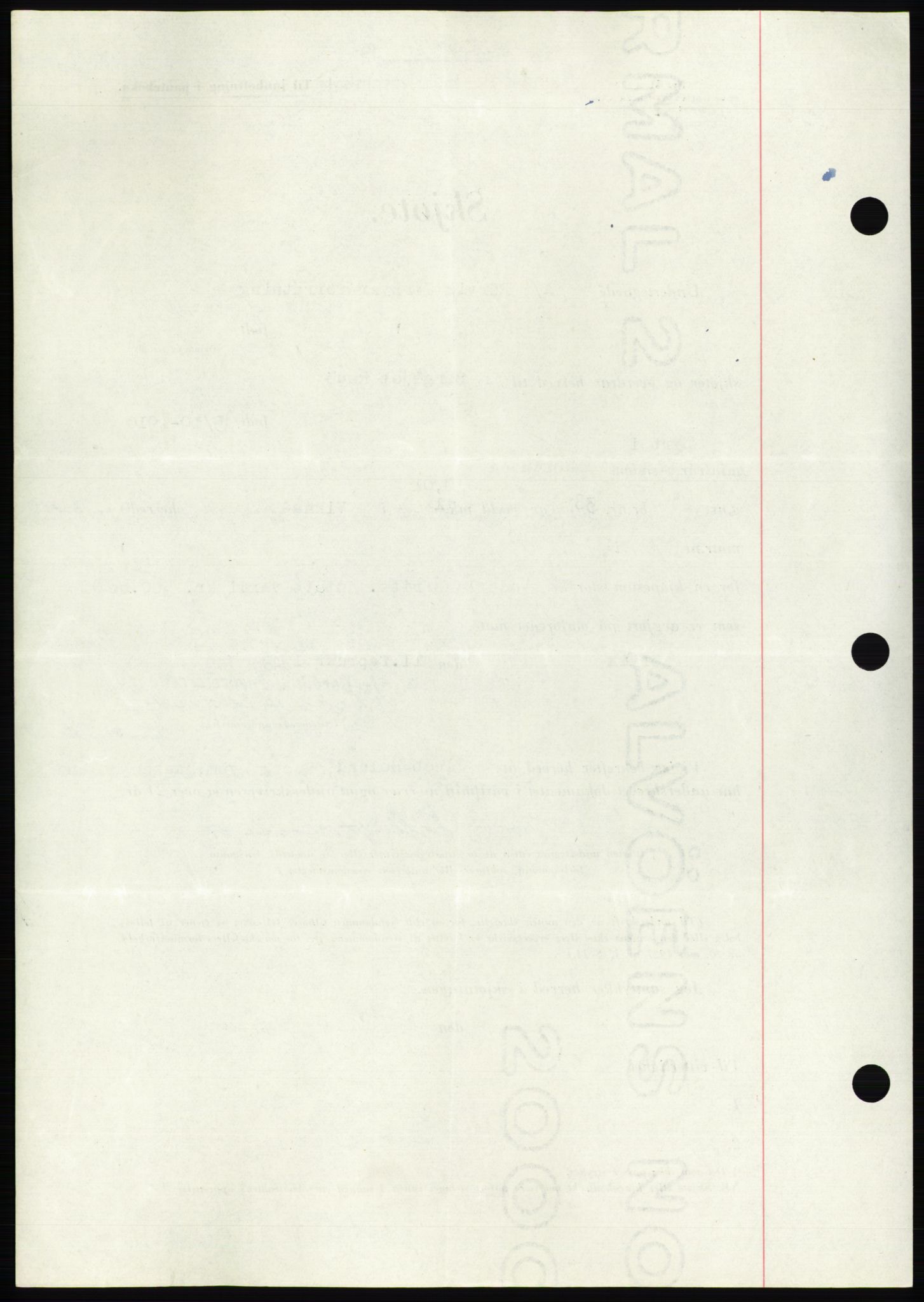 Namdal sorenskriveri, AV/SAT-A-4133/1/2/2C: Mortgage book no. -, 1949-1949, Diary no: : 446/1949