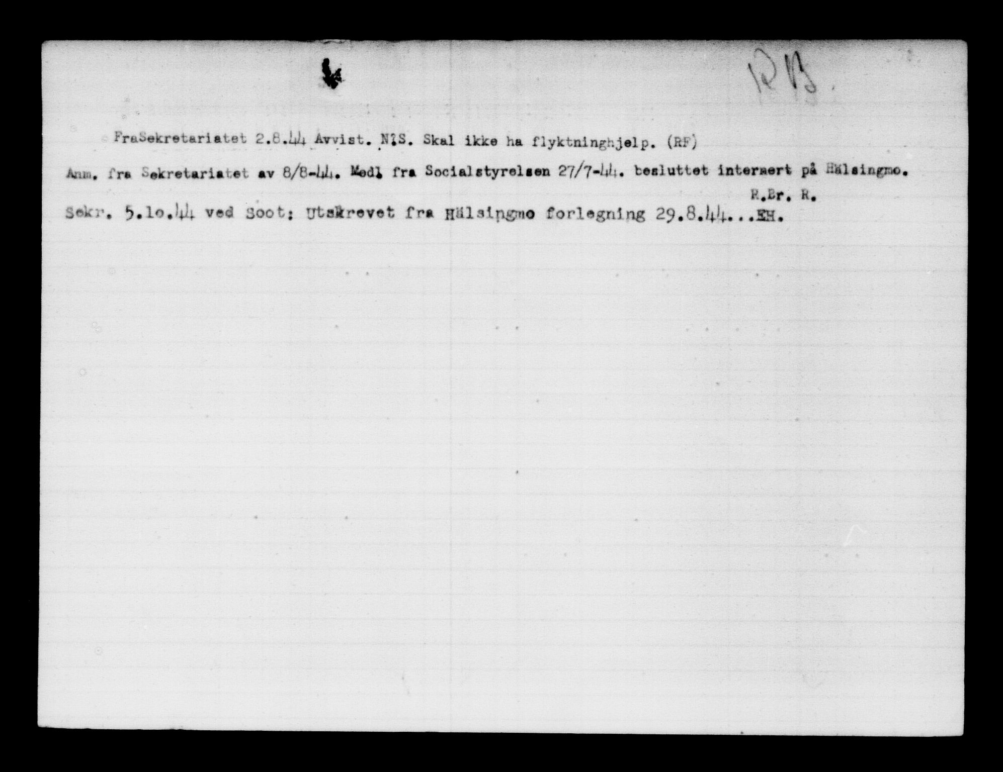 Den Kgl. Norske Legasjons Flyktningskontor, AV/RA-S-6753/V/Va/L0011: Kjesäterkartoteket.  Flyktningenr. 25300-28349, 1940-1945, p. 2128