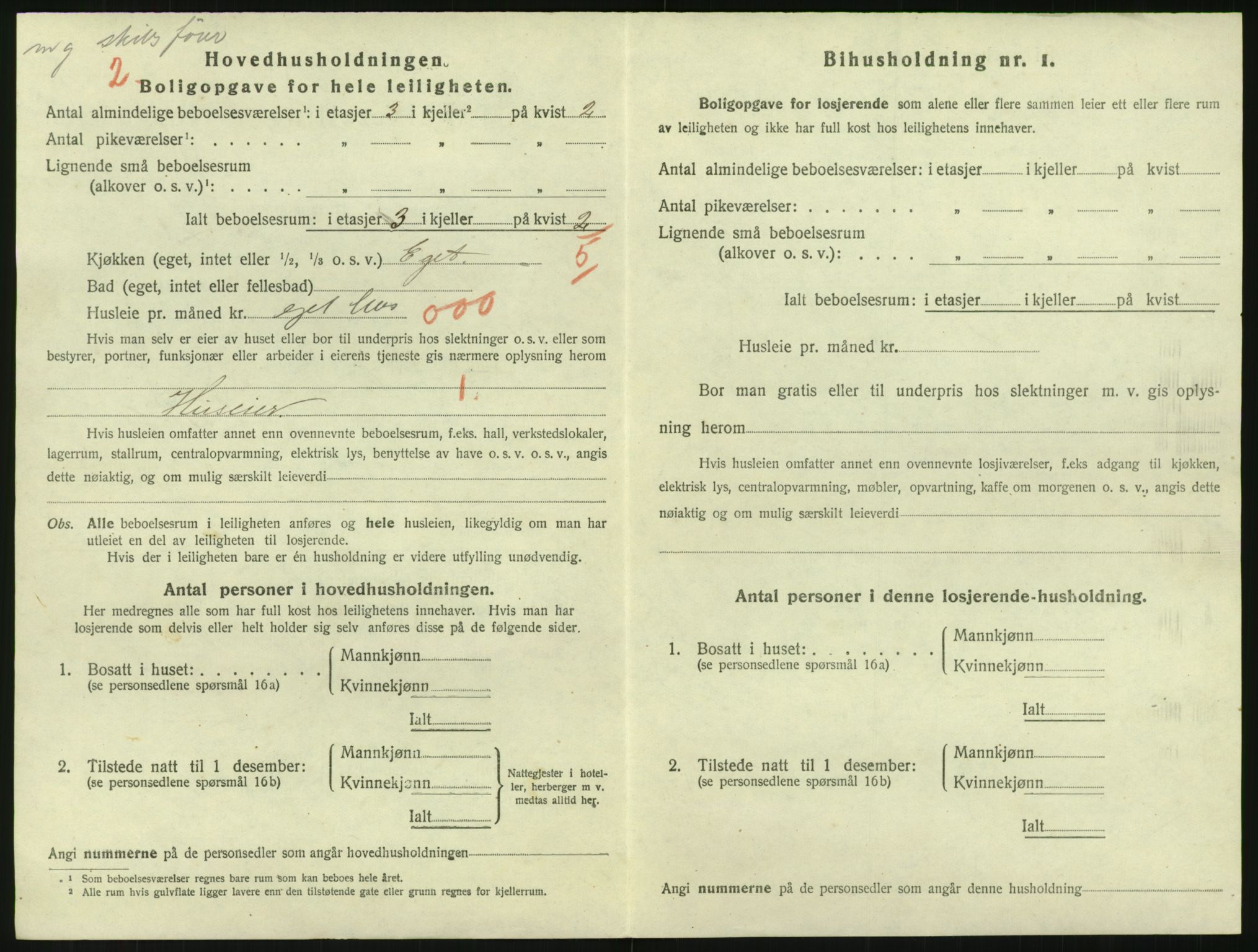 SAK, 1920 census for Grimstad, 1920, p. 1256