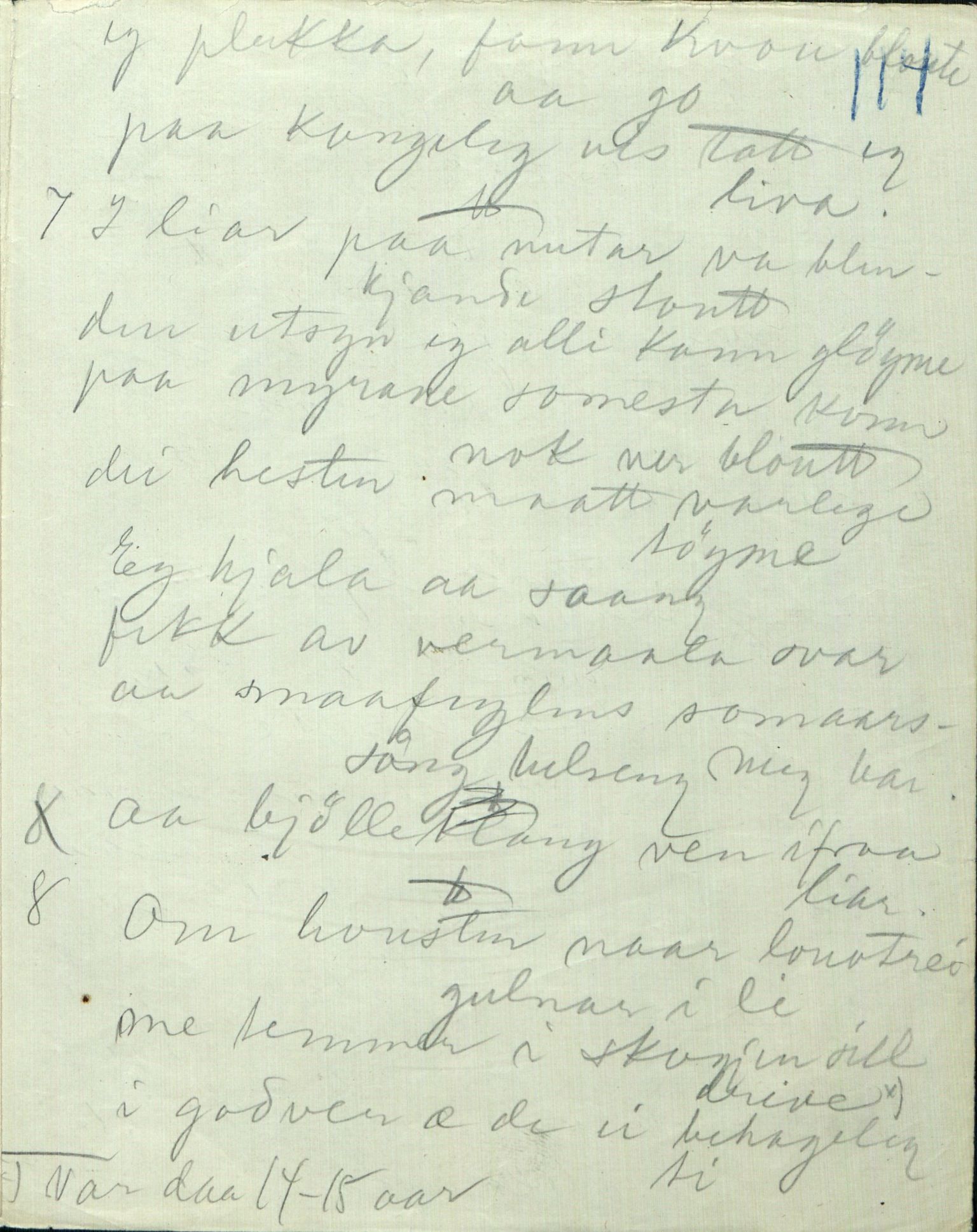 Rikard Berge, TEMU/TGM-A-1003/F/L0005/0002: 160-200 / 161 Oppskrifter av Rikard Berge, Aanund Olsnes m.fl. , 1905-1929, p. 114