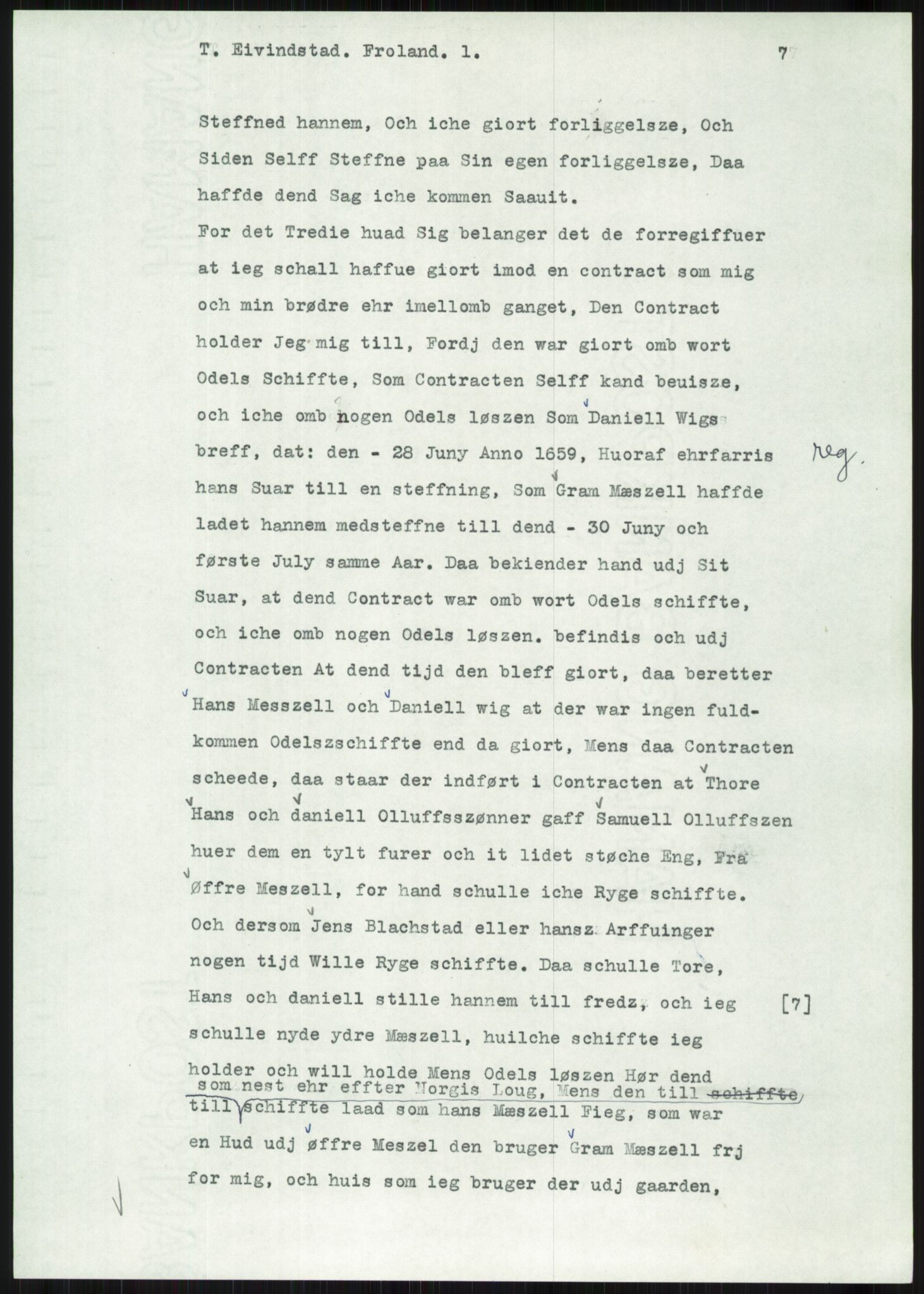 Samlinger til kildeutgivelse, Diplomavskriftsamlingen, AV/RA-EA-4053/H/Ha, p. 1719