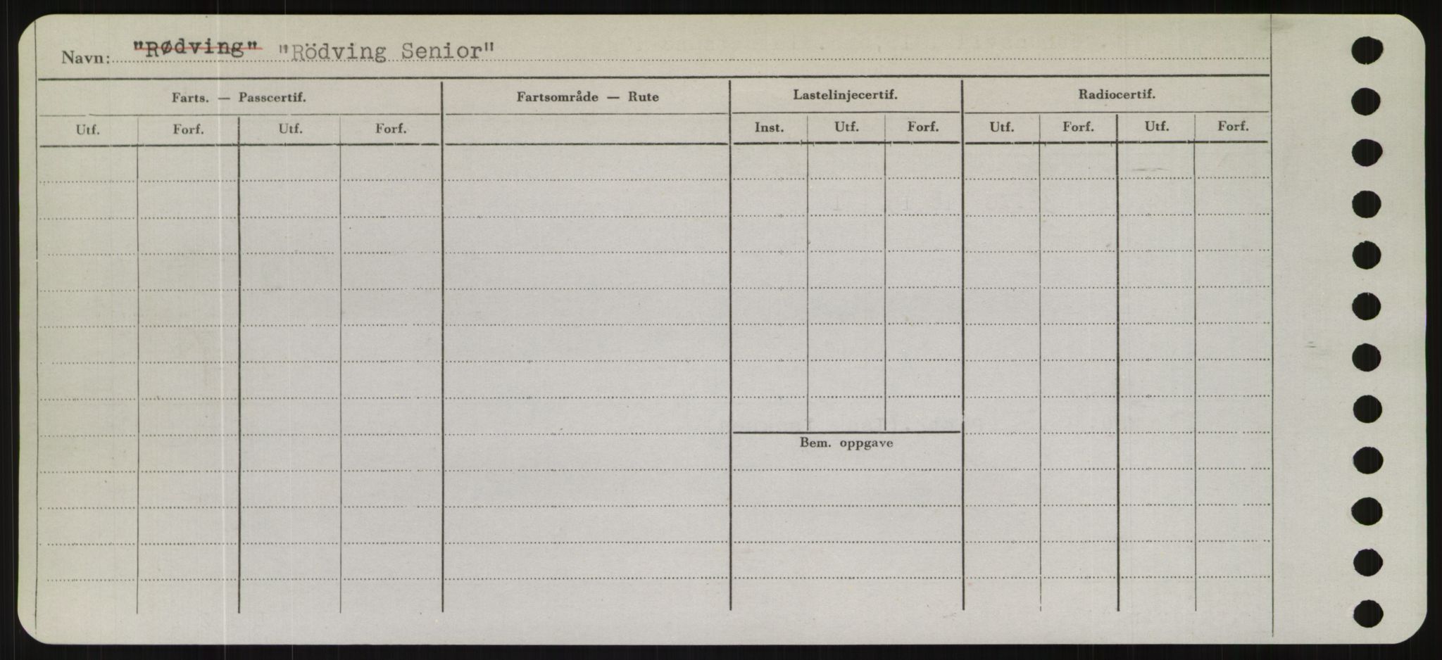 Sjøfartsdirektoratet med forløpere, Skipsmålingen, RA/S-1627/H/Hd/L0031: Fartøy, Rju-Sam, p. 446