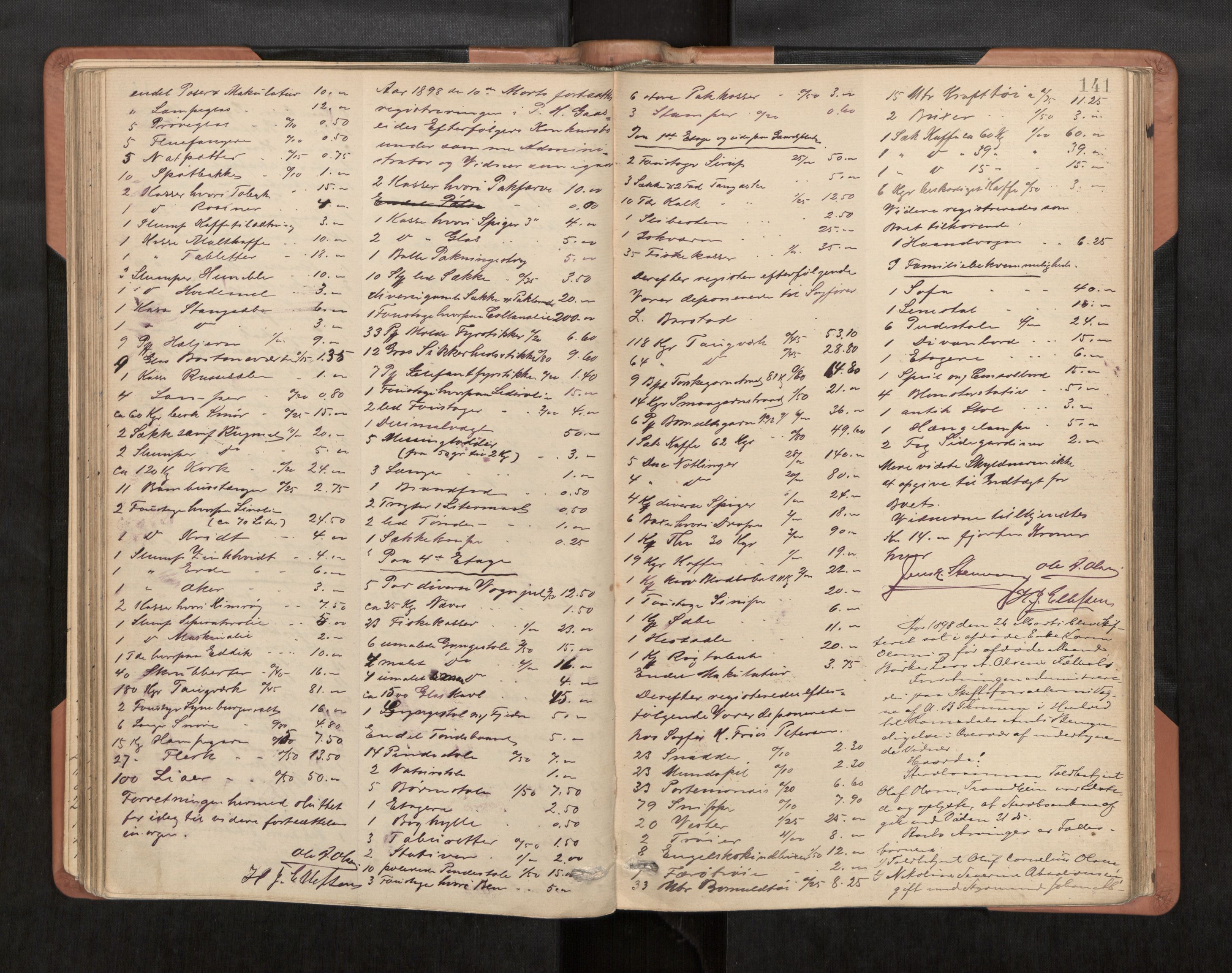 Ålesund byfogd, AV/SAT-A-4384/0001/03/03C/L0004: Registreringsprotokoll, 1891-1909, p. 141