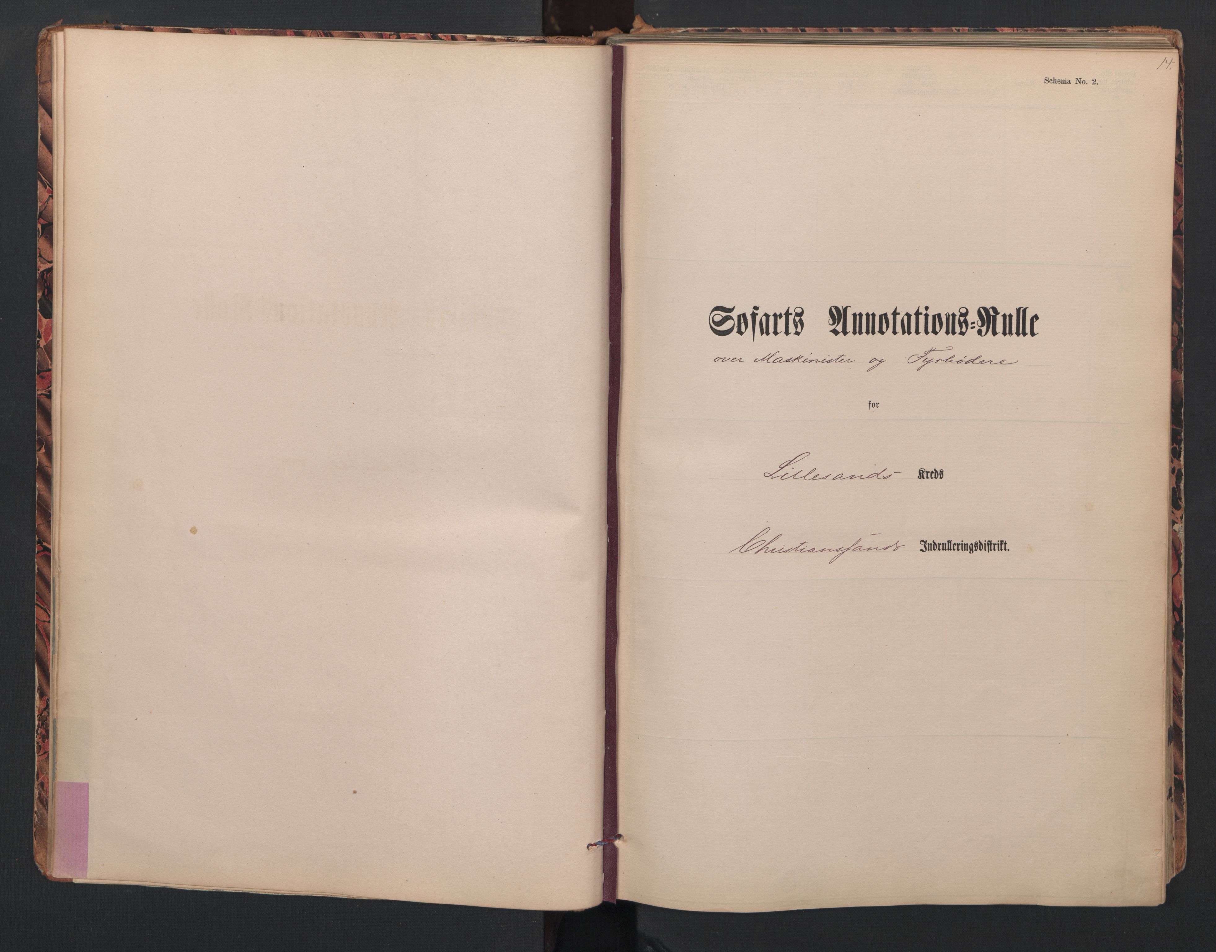 Lillesand mønstringskrets, SAK/2031-0014/F/Fb/L0008: Hovedrulle B nr 1-131 med register, W-17, 1885-1948, p. 10