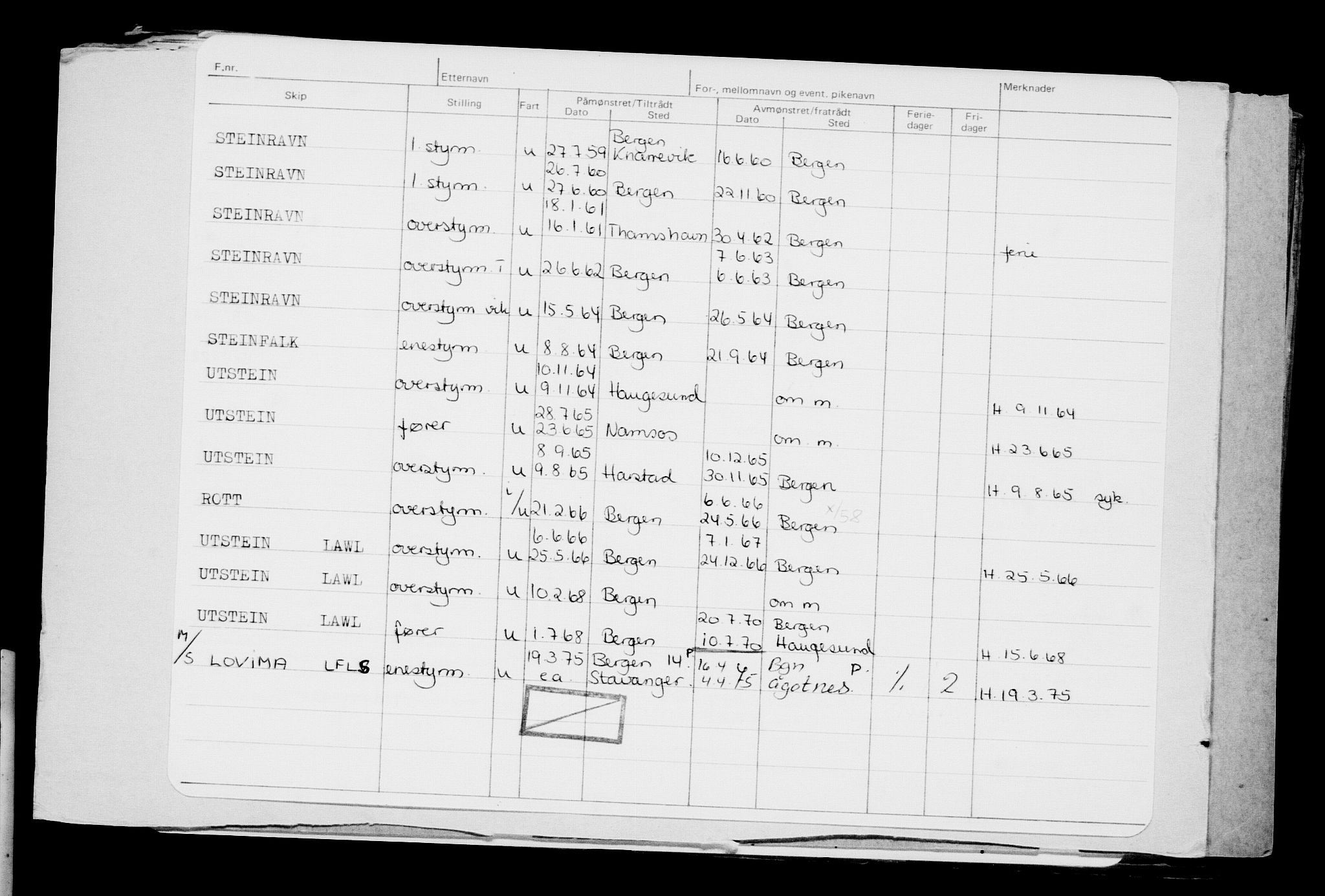 Direktoratet for sjømenn, AV/RA-S-3545/G/Gb/L0090: Hovedkort, 1910, p. 913