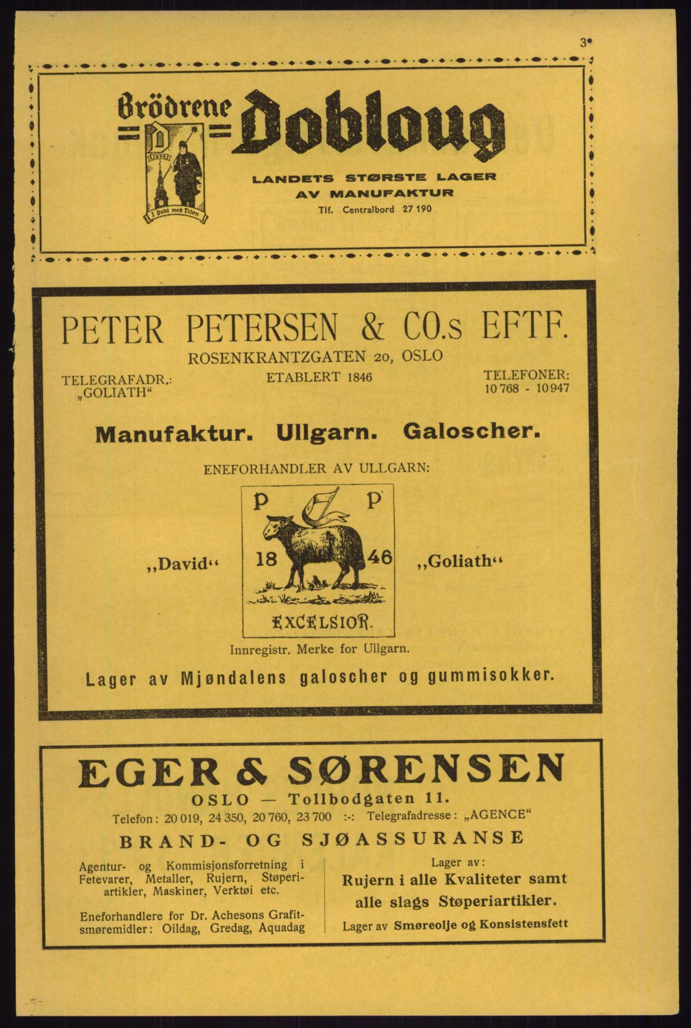 Kristiania/Oslo adressebok, PUBL/-, 1933, p. 3