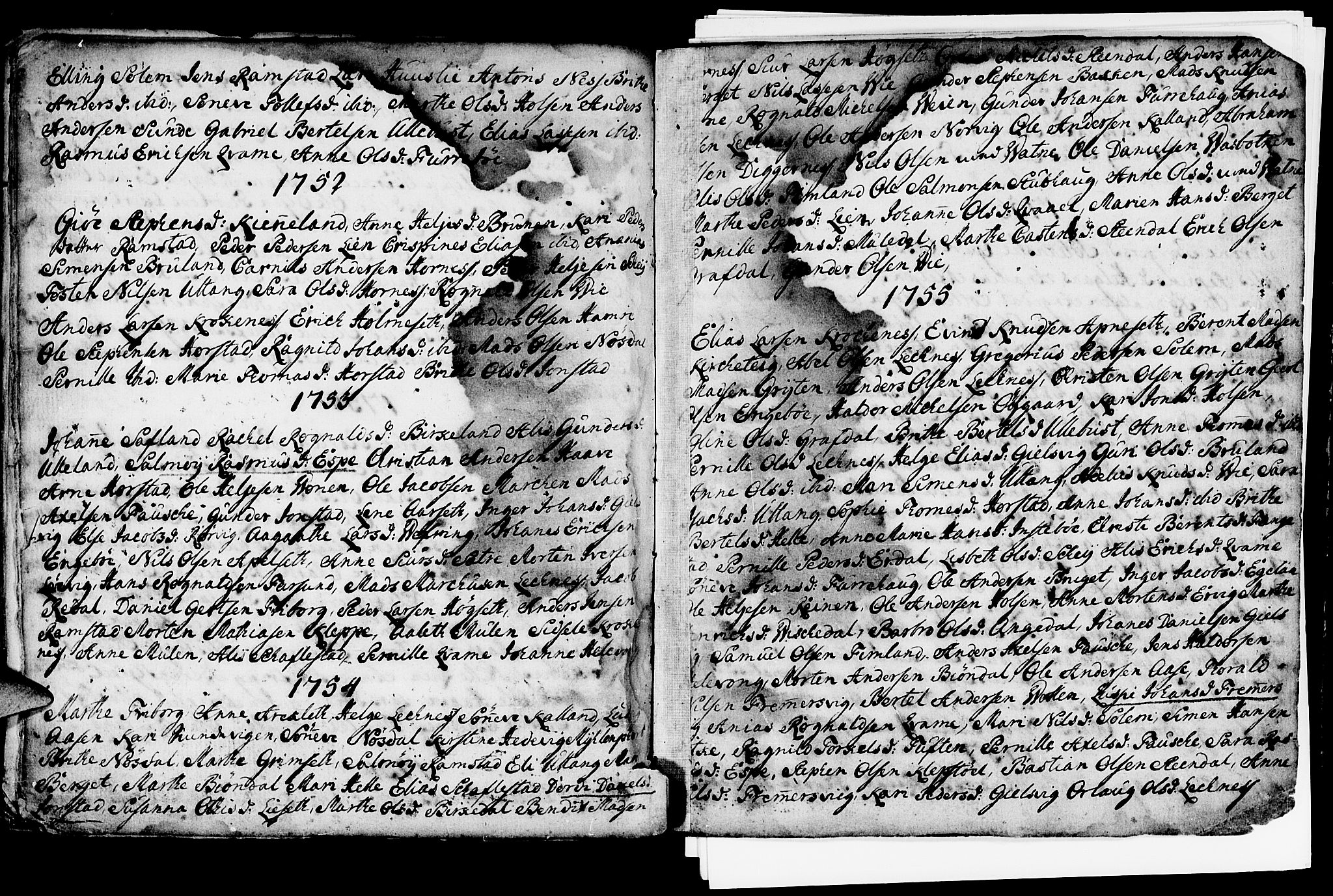 Førde sokneprestembete, SAB/A-79901/H/Haa/Haaa/L0003: Parish register (official) no. A 3, 1749-1764, p. 107