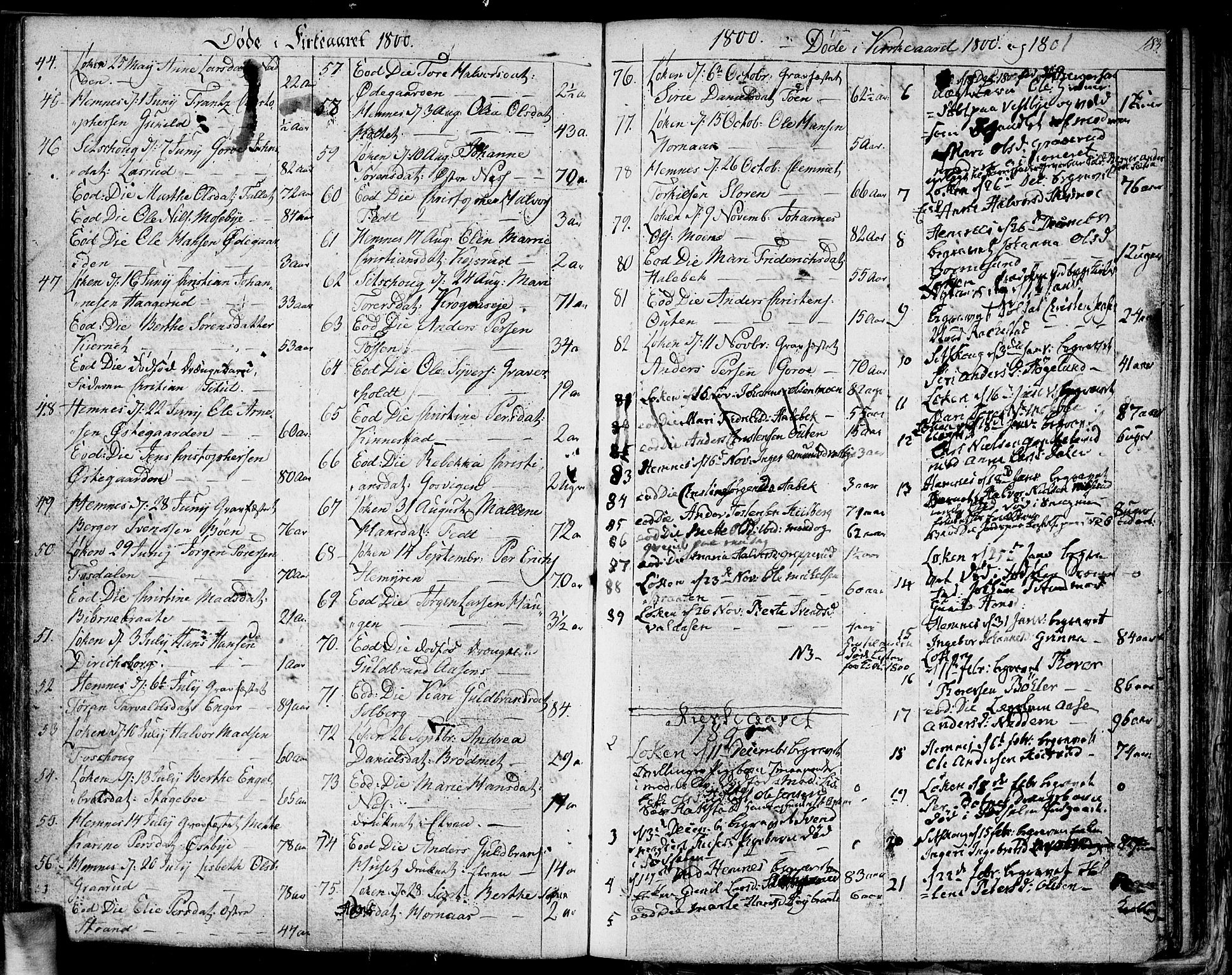 Høland prestekontor Kirkebøker, SAO/A-10346a/F/Fa/L0006: Parish register (official) no. I 6, 1794-1814, p. 183