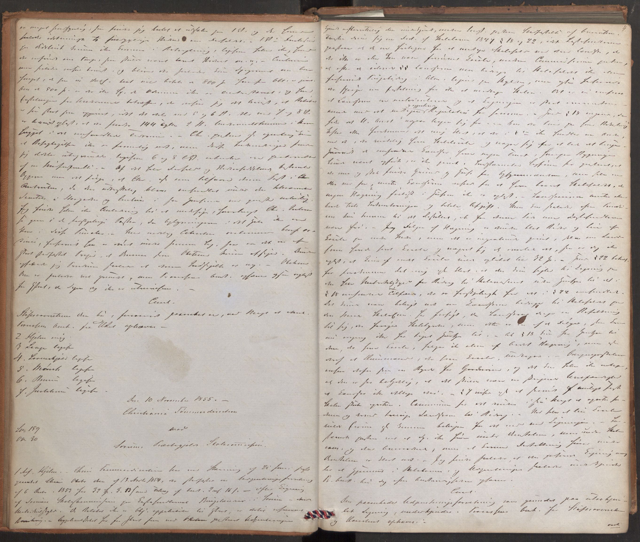 Høyesterett, AV/RA-S-1002/E/Eb/Ebb/L0047/0003: Voteringsprotokoller / Voteringsprotokoll, 1855-1856, p. 3b-4a