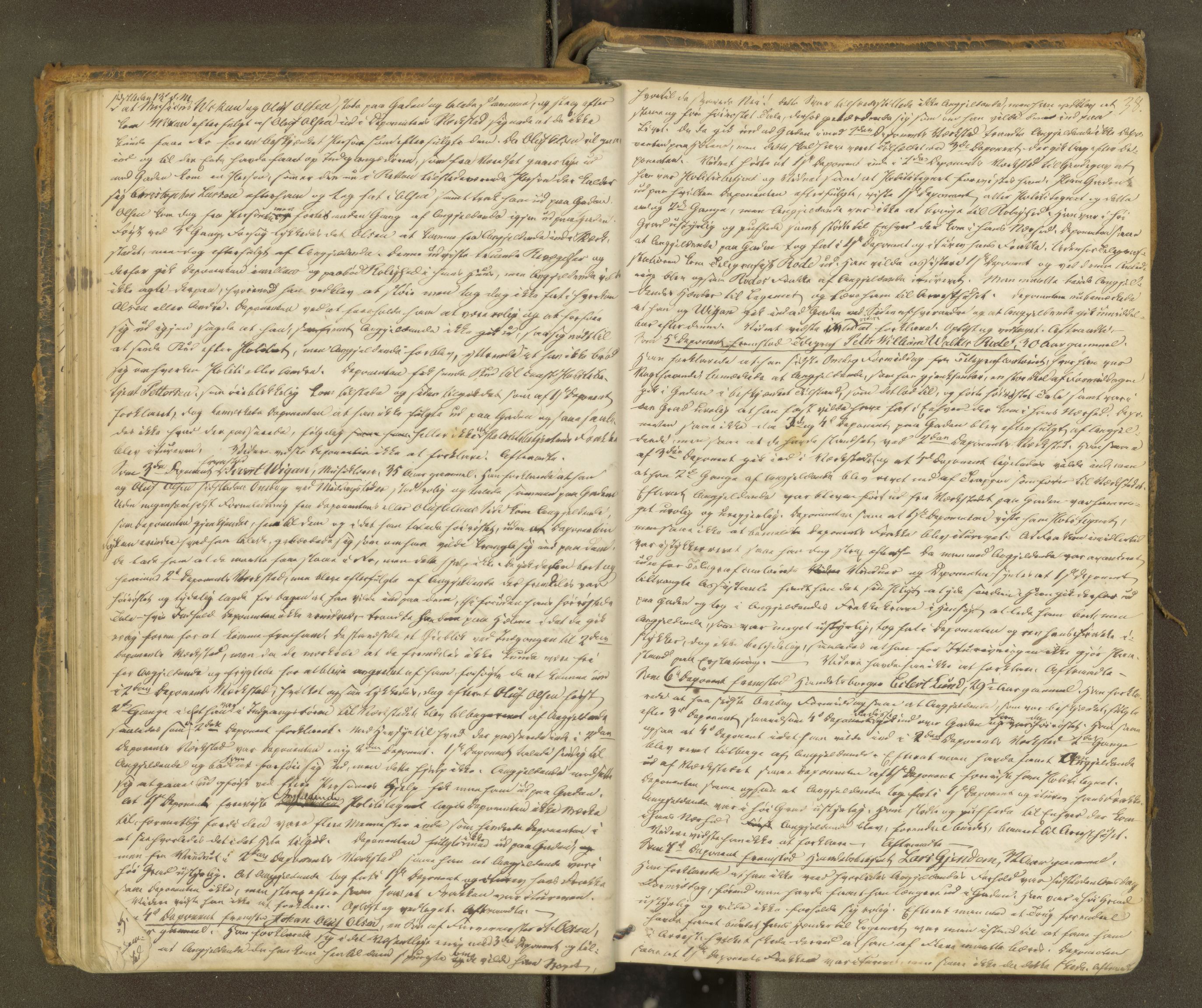 Molde byfogd, AV/SAT-A-0025/1/1A/L0010: Justisprotokoll, 1863-1869, p. 37b-38a